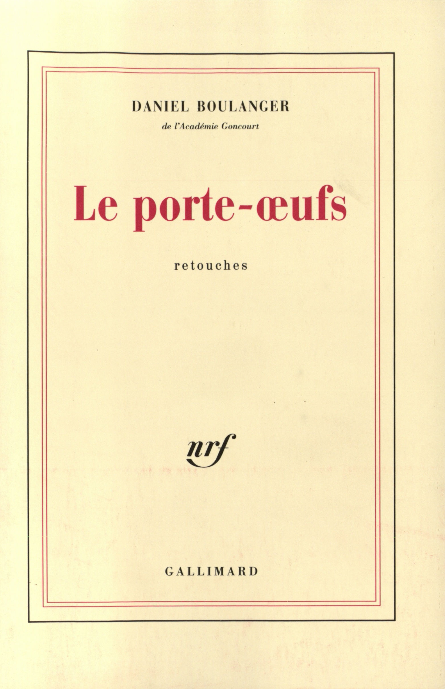Le porte-oeufs