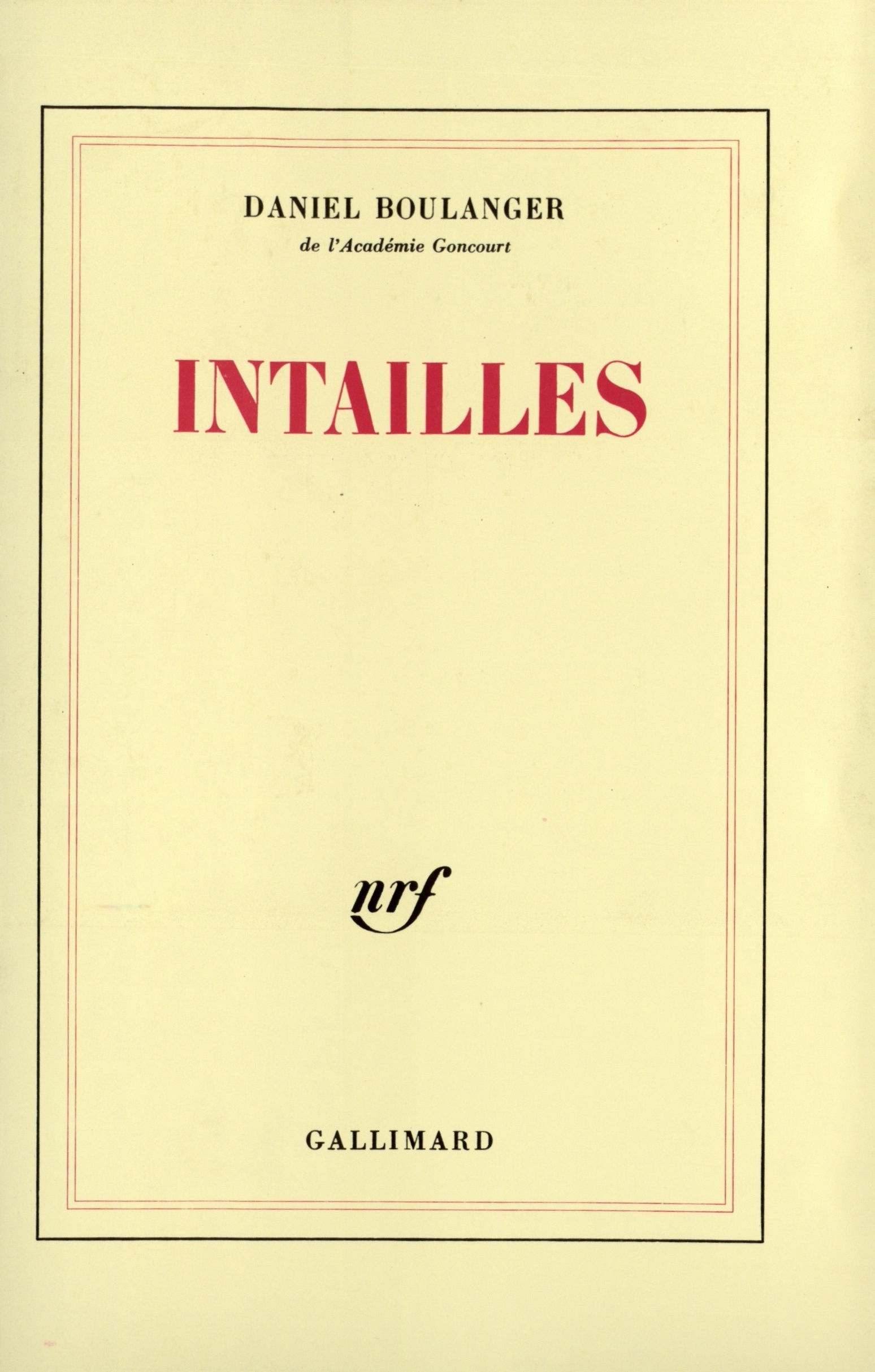 Intailles