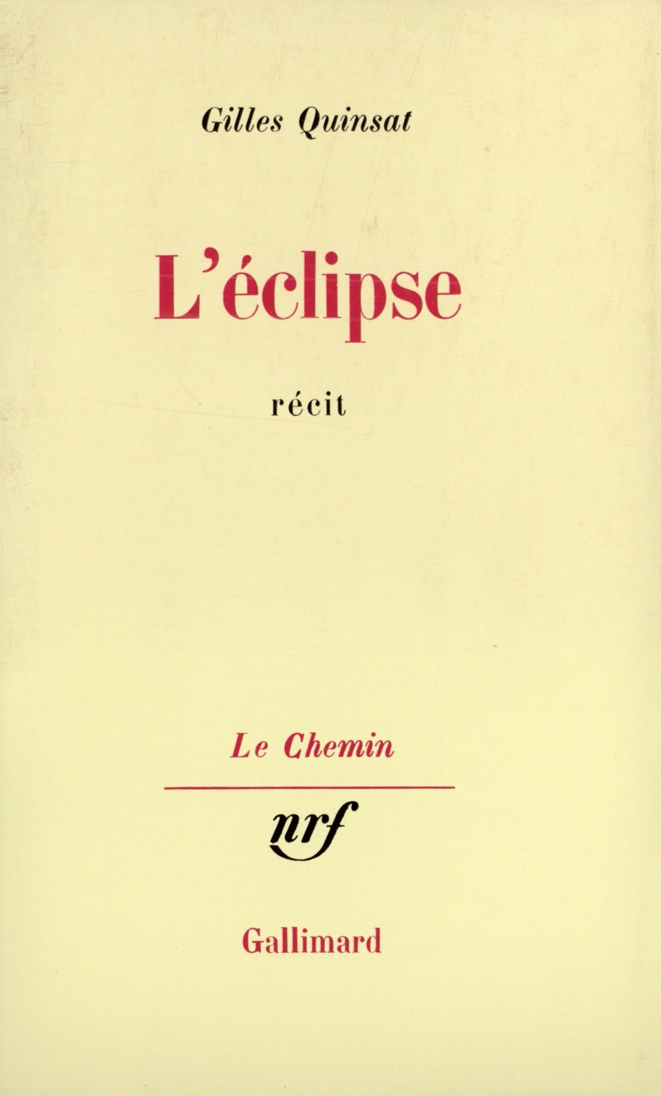 L'éclipse