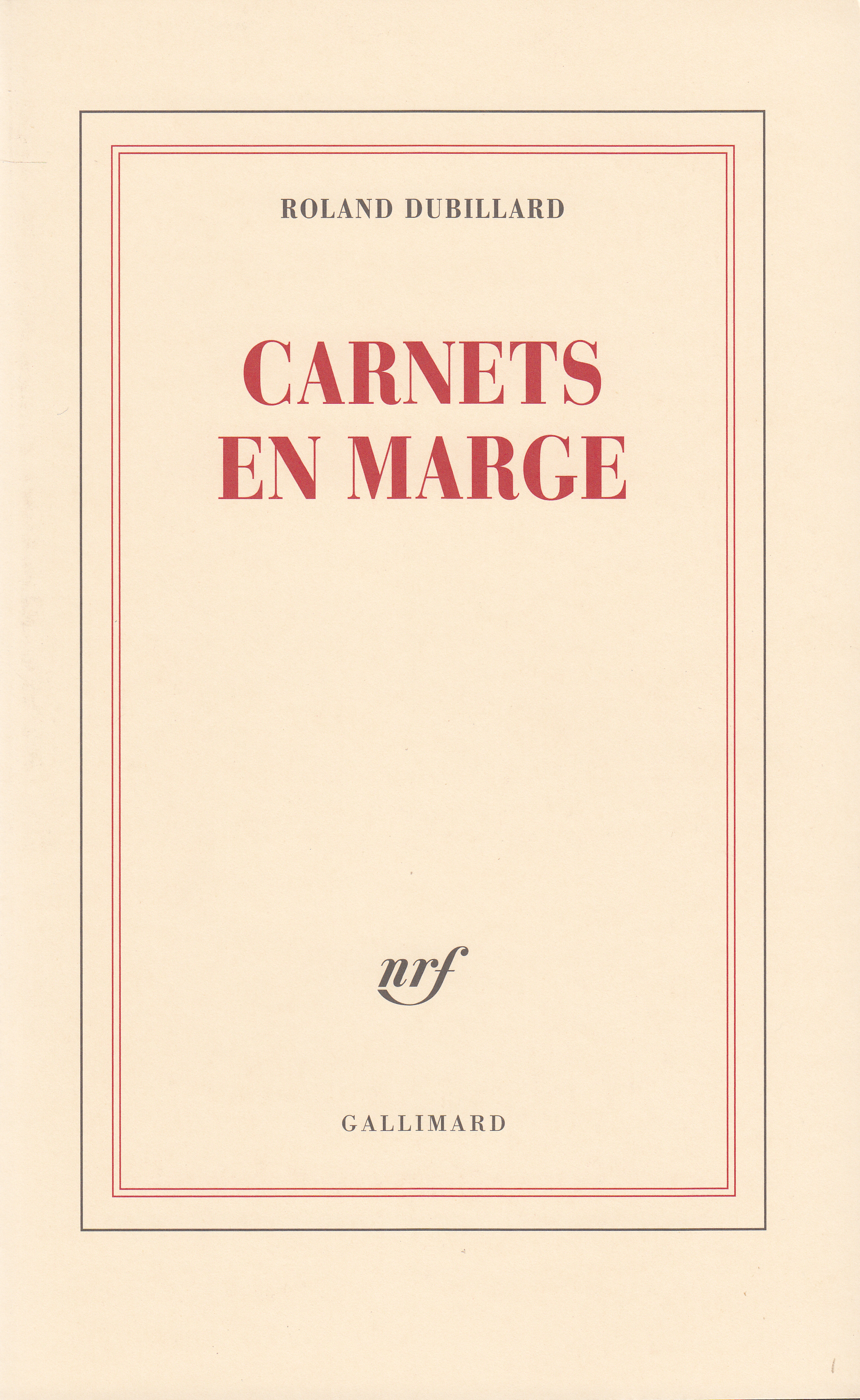 Carnets en marge