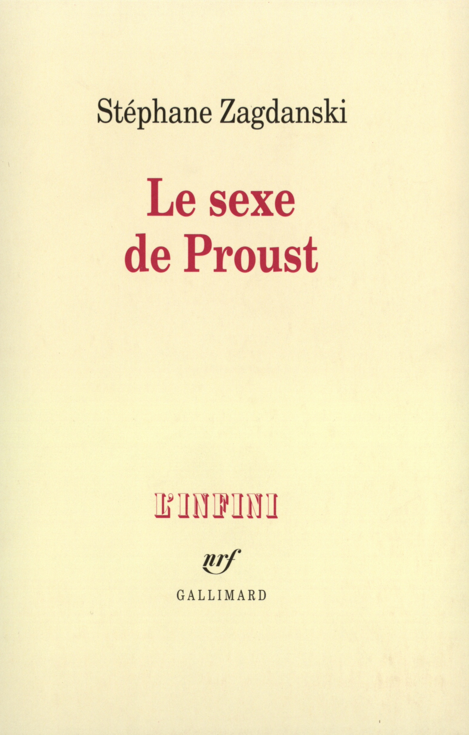 Le sexe de Proust