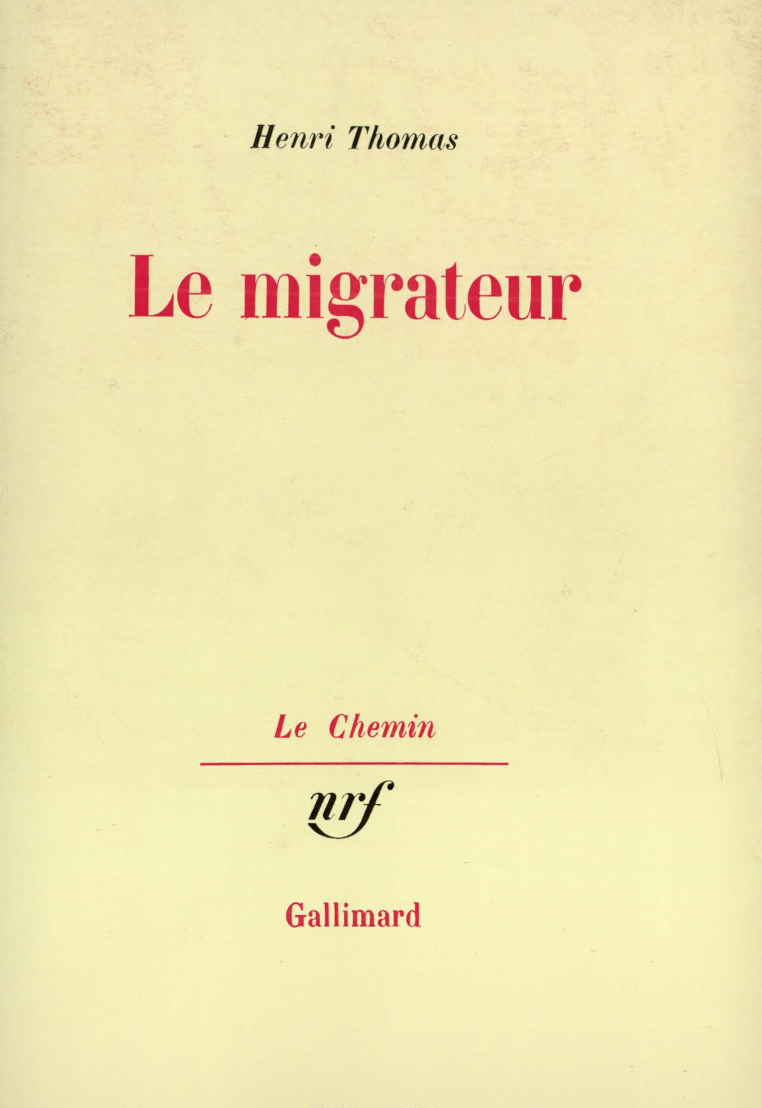 Le migrateur