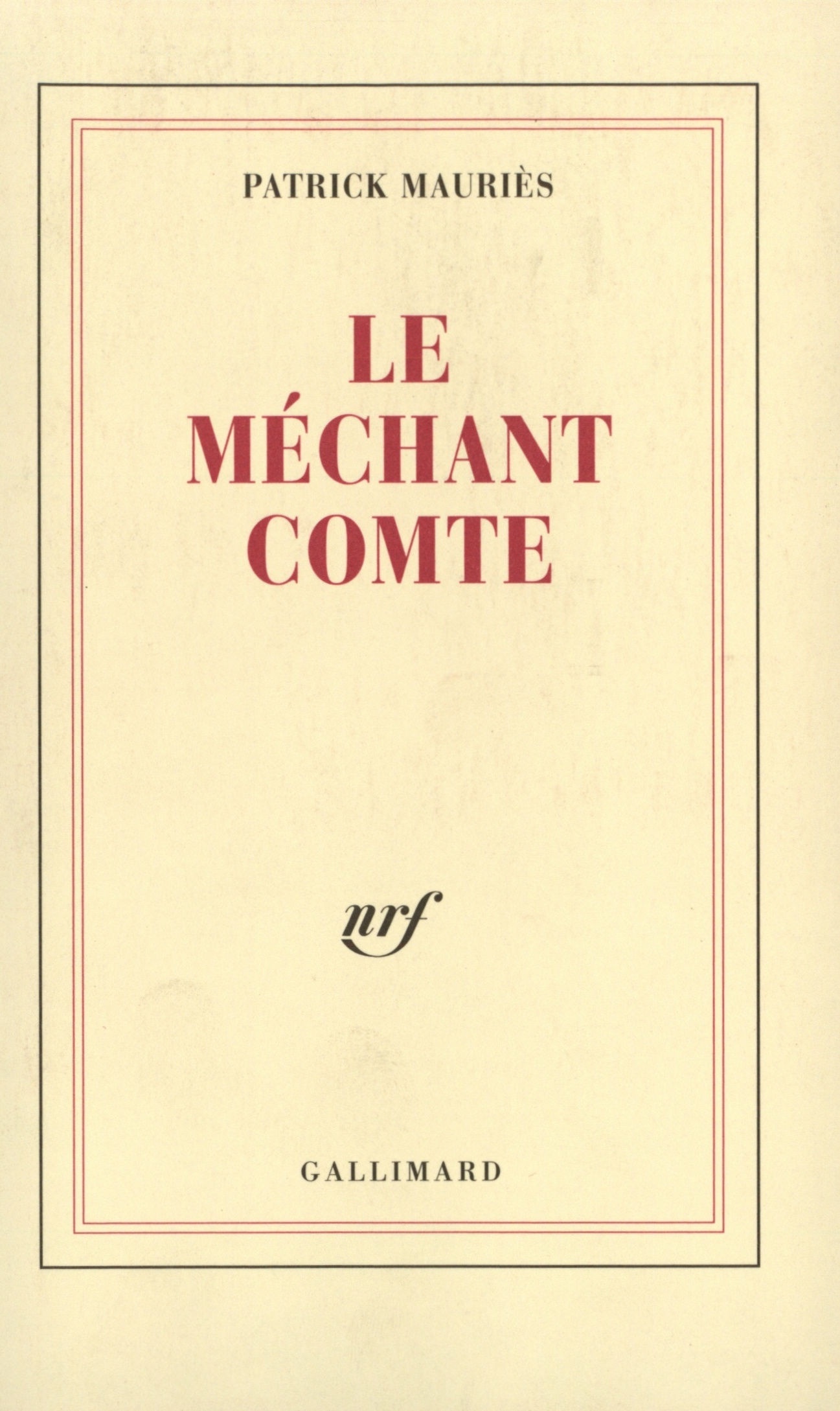 Le Méchant Comte