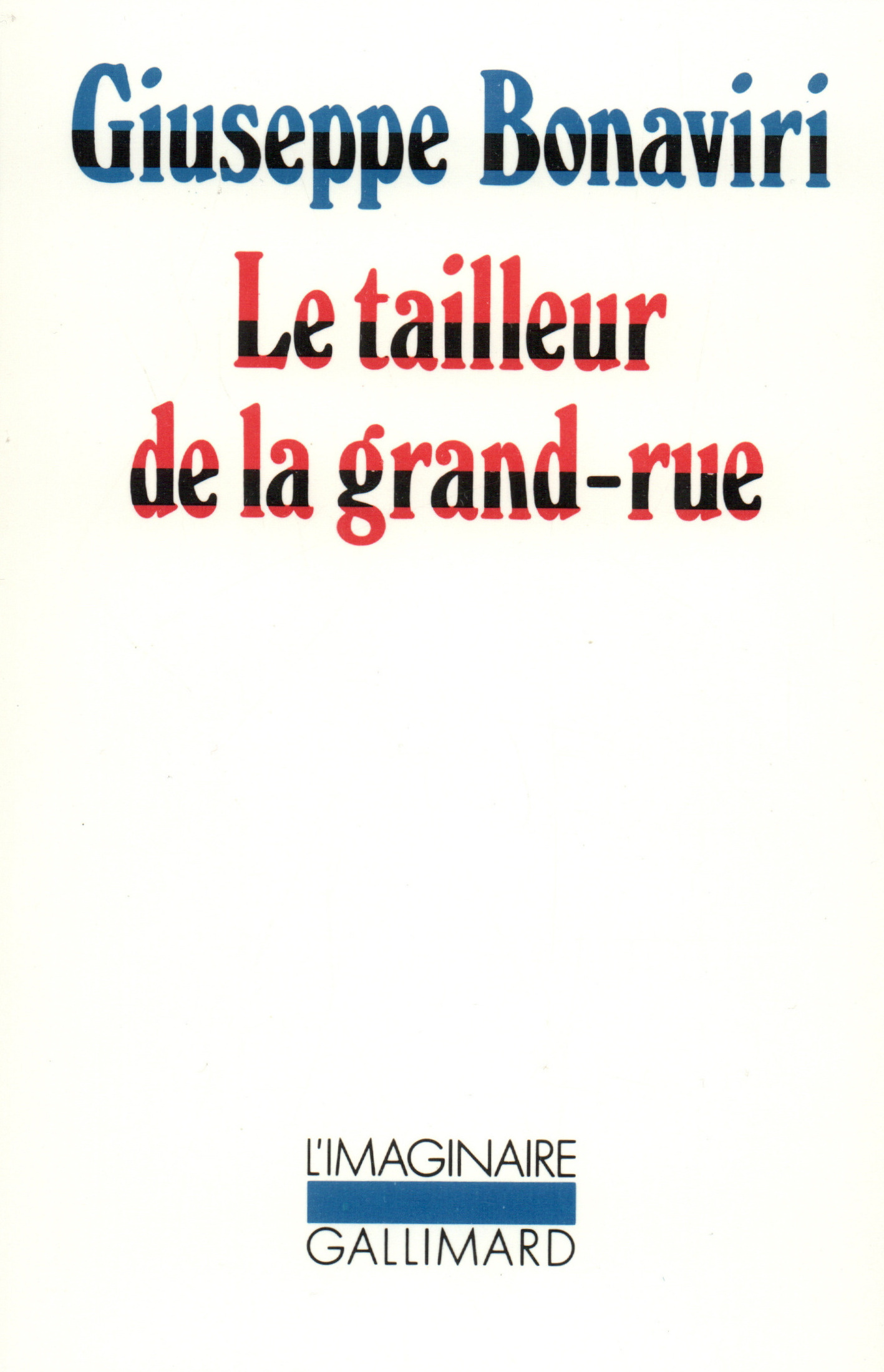Le tailleur de la grand-rue