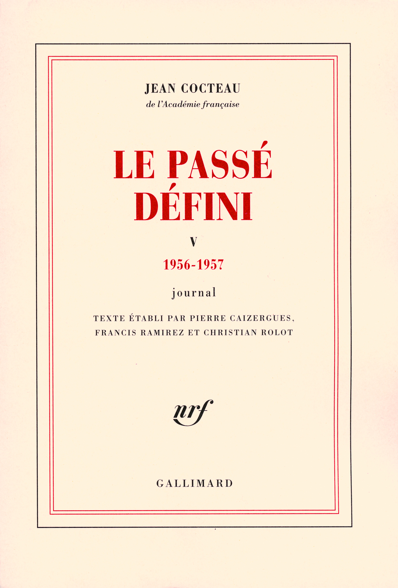 Le Passé défini