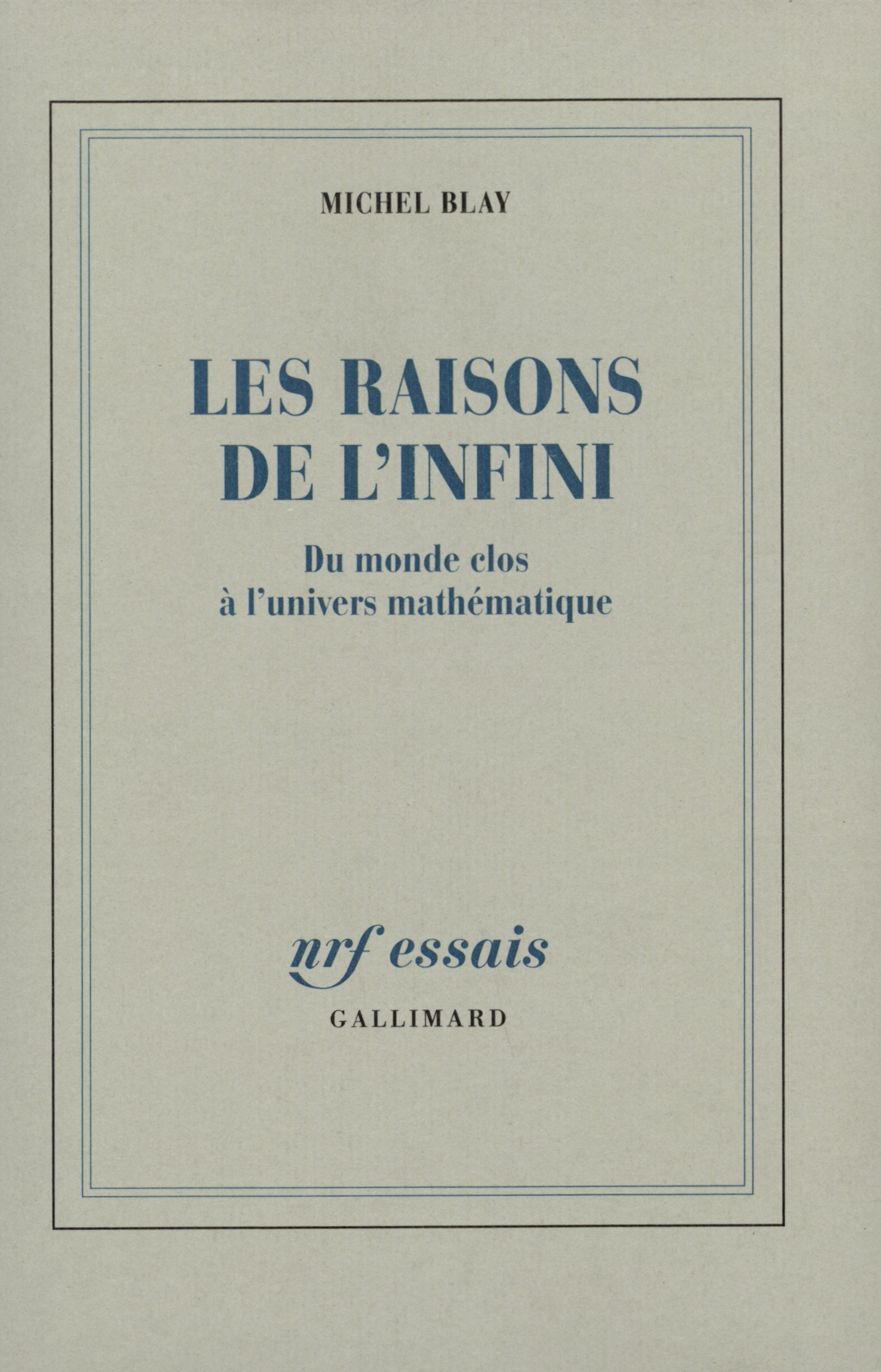 Les Raisons de l'infini