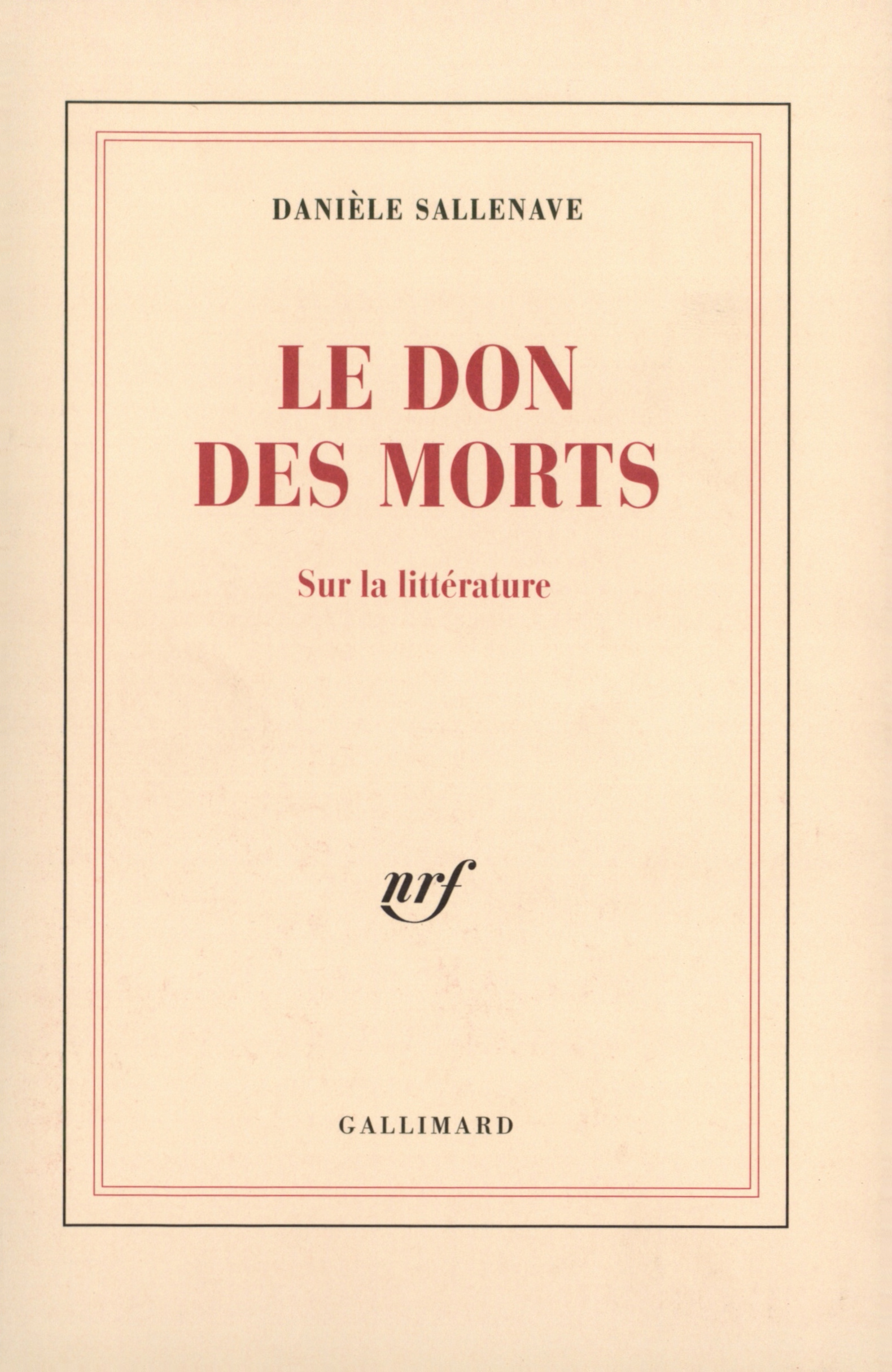 Le Don des morts