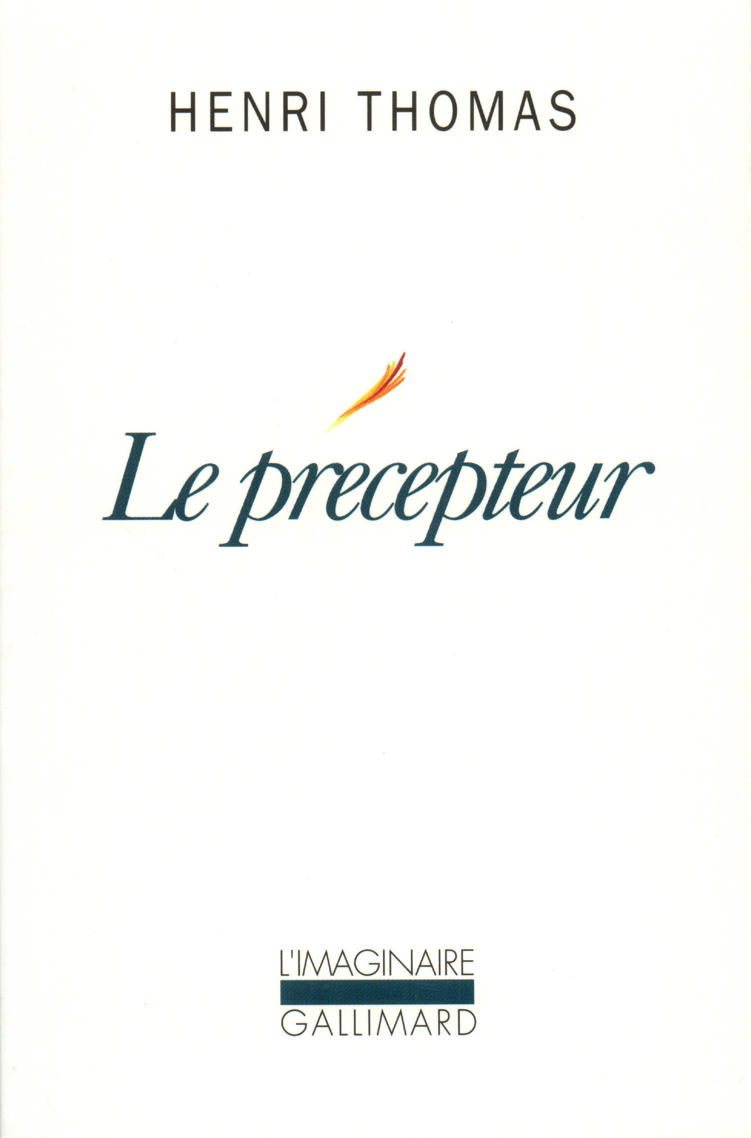 Le Précepteur