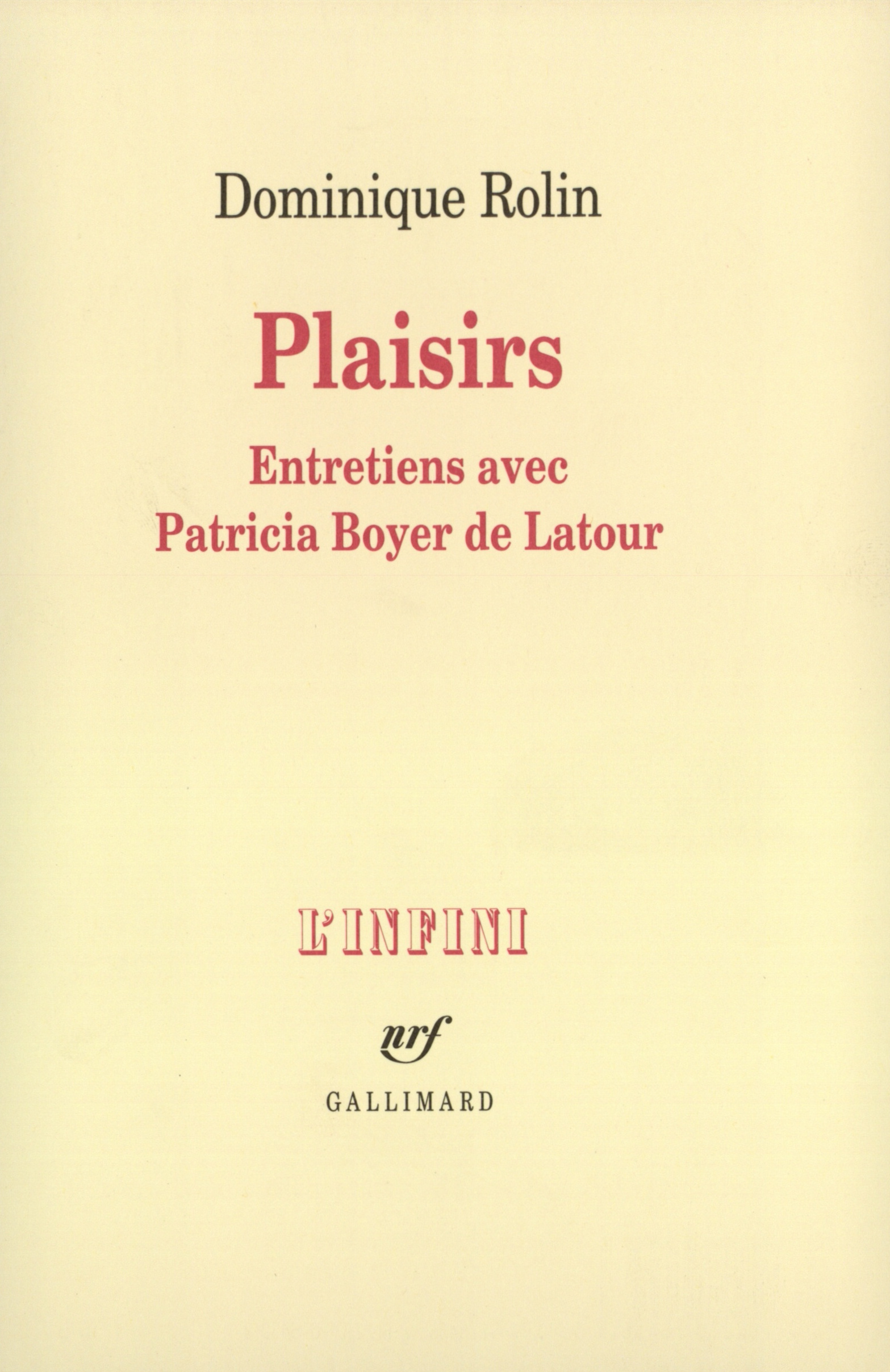 Plaisirs