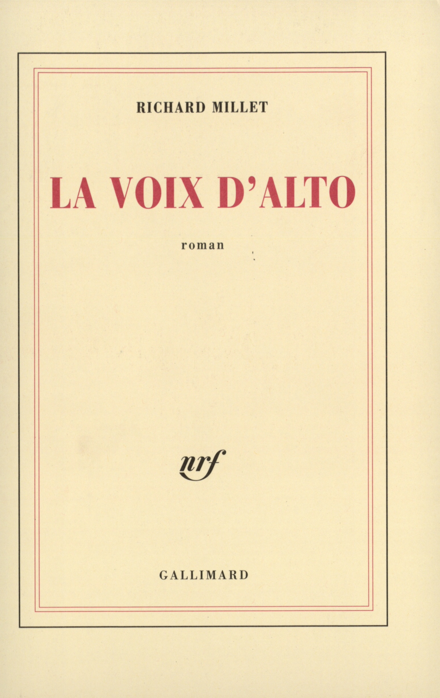 La Voix d'alto