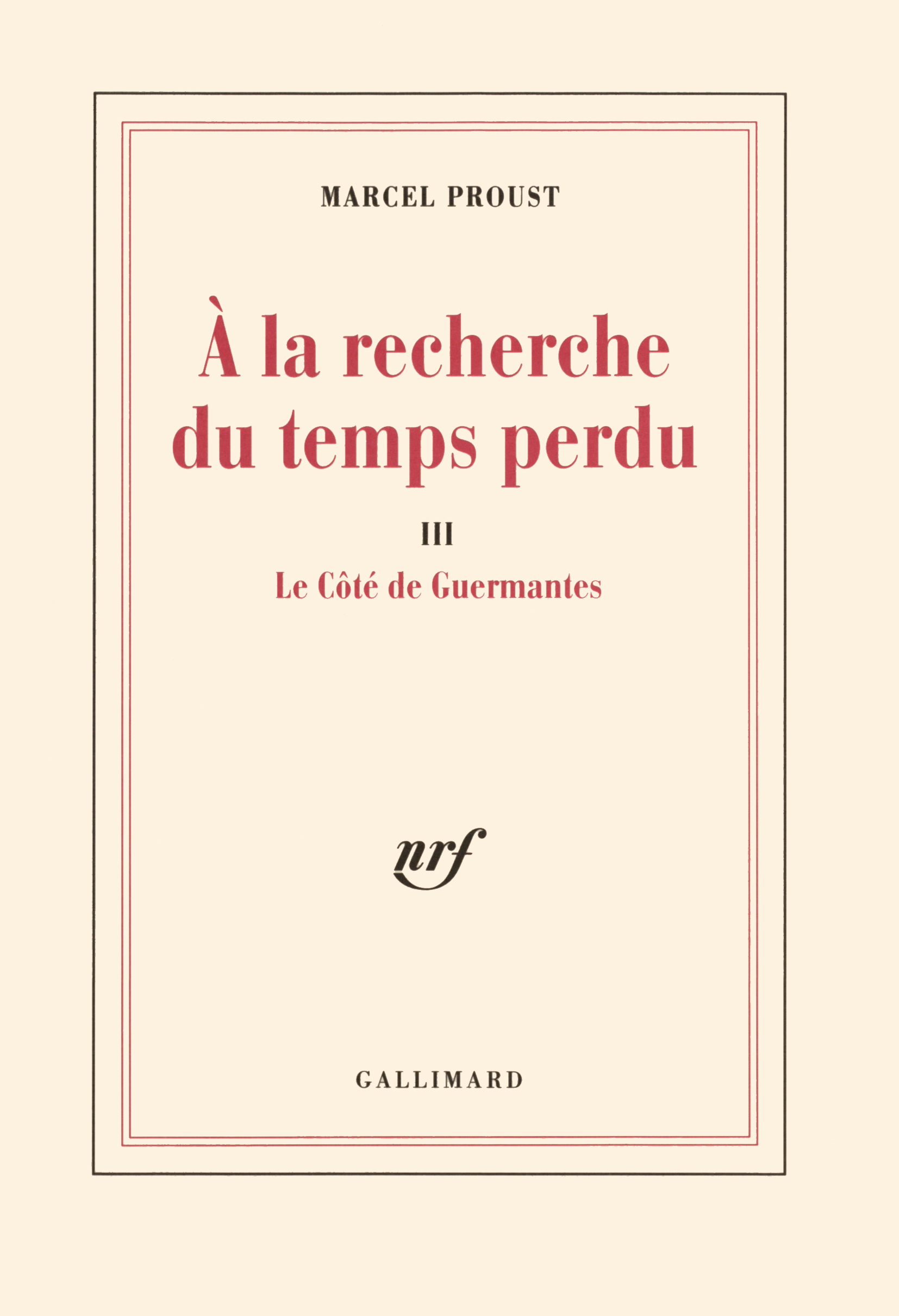Le Côté de Guermantes