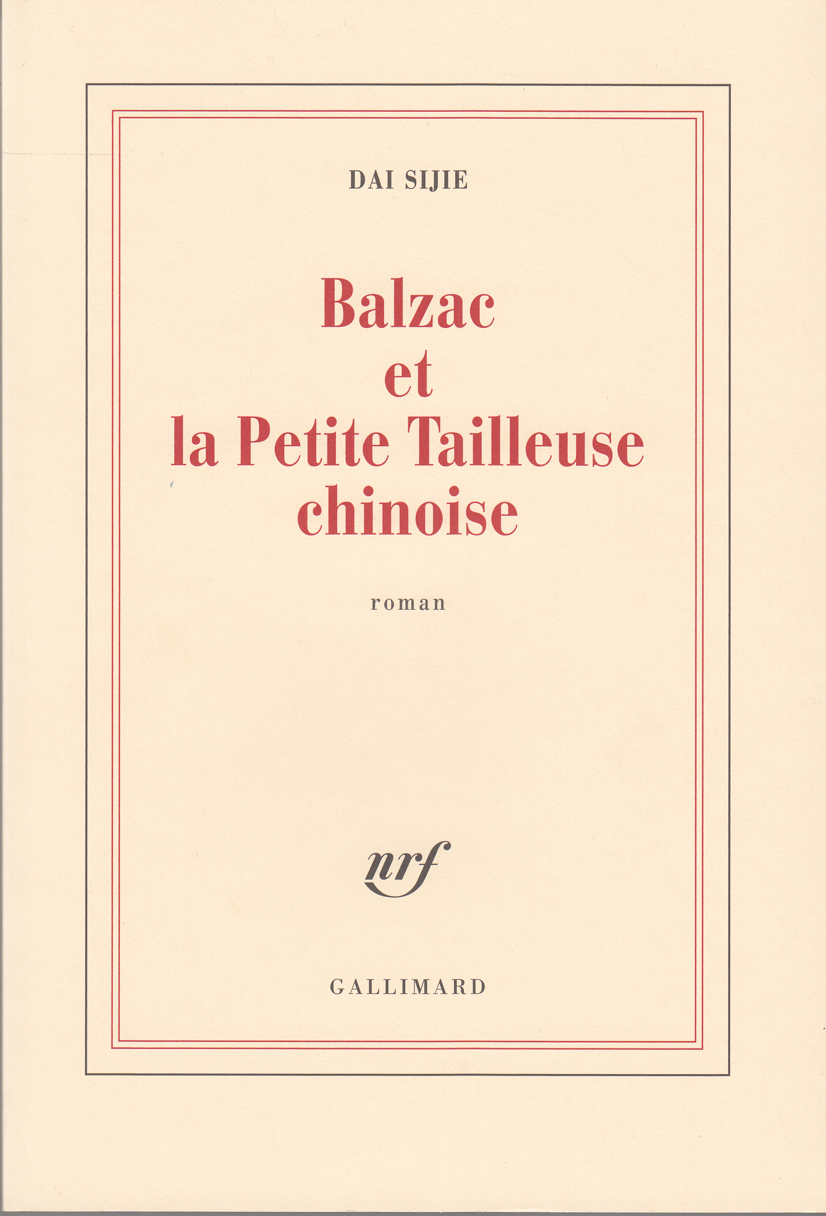 Balzac et la Petite Tailleuse chinoise