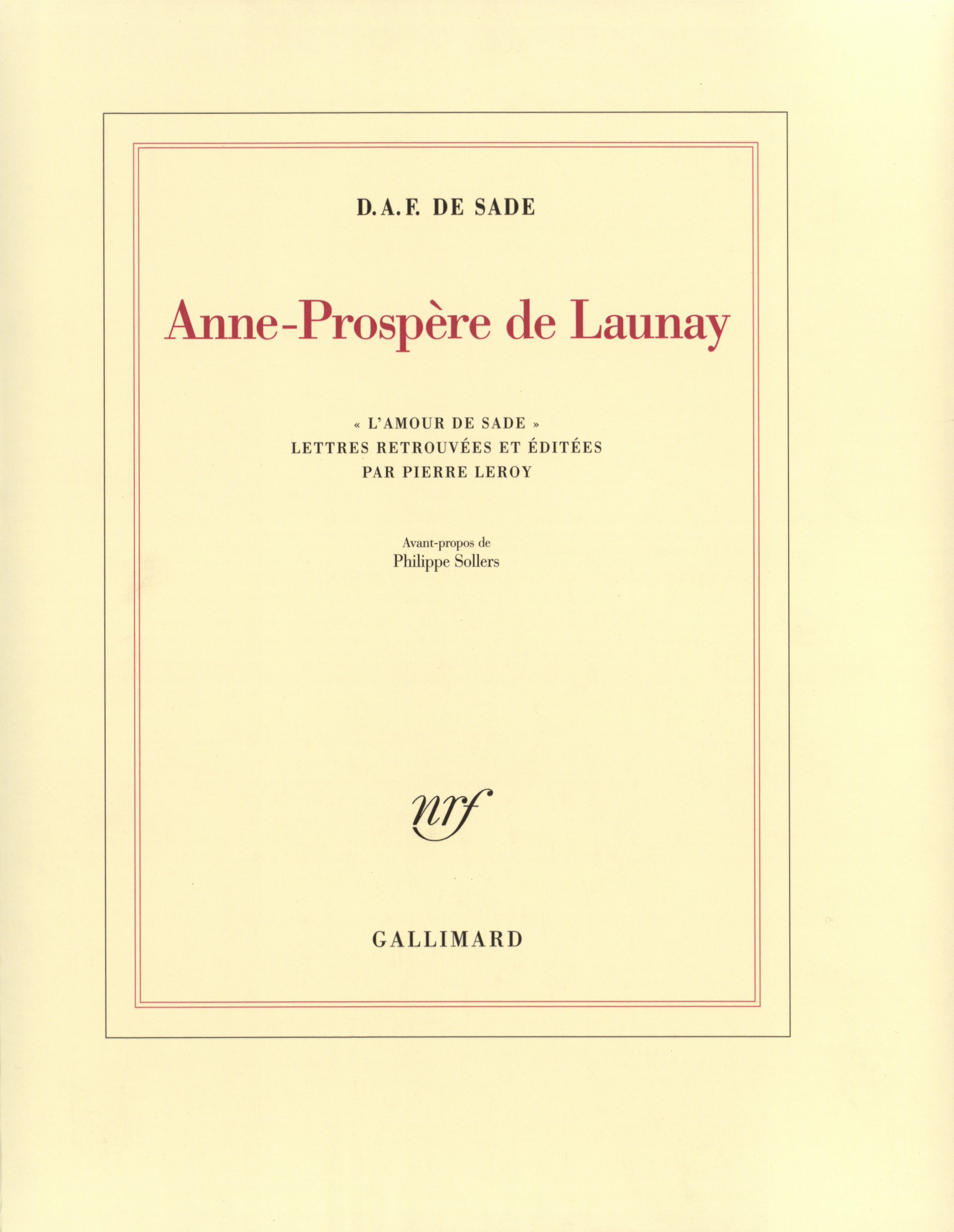 Anne-Prospère de Launay