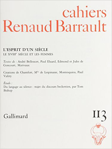 Cahiers Renaud Barrault