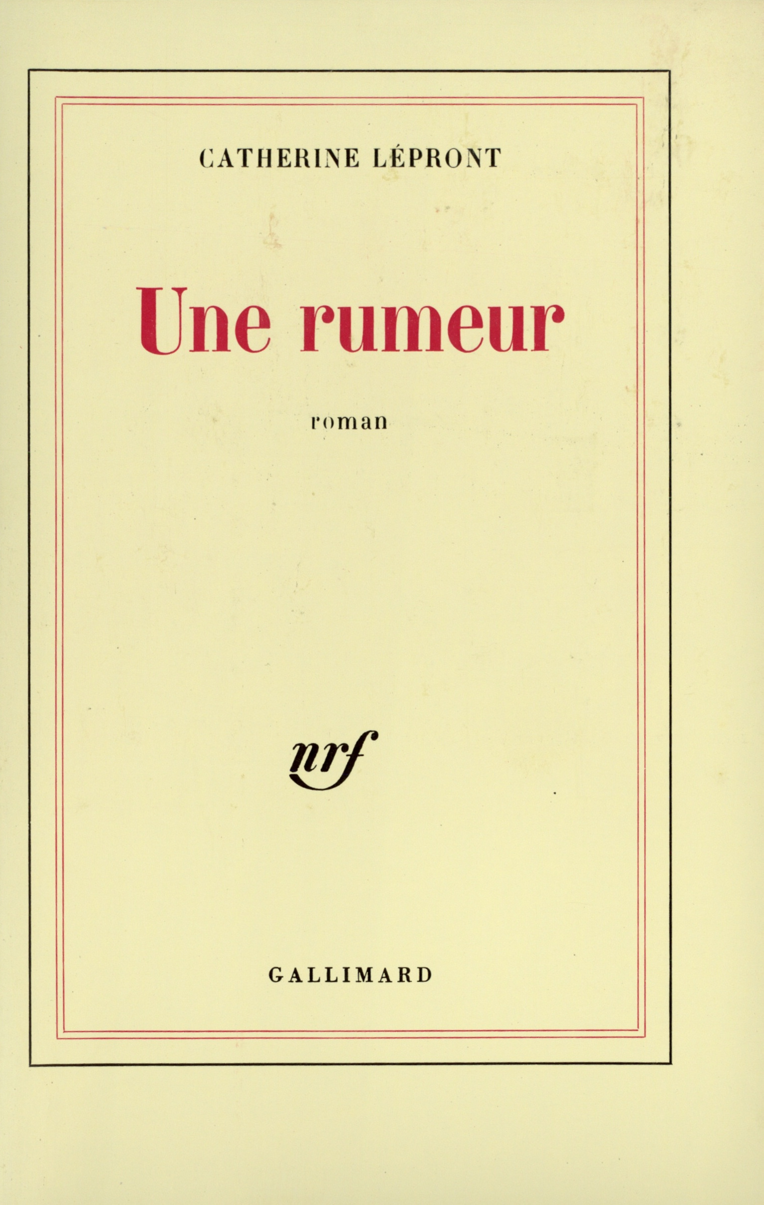 Une rumeur