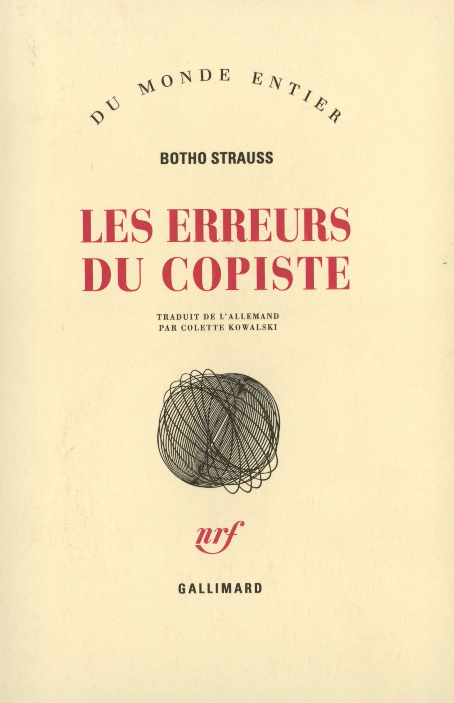 Les erreurs du copiste