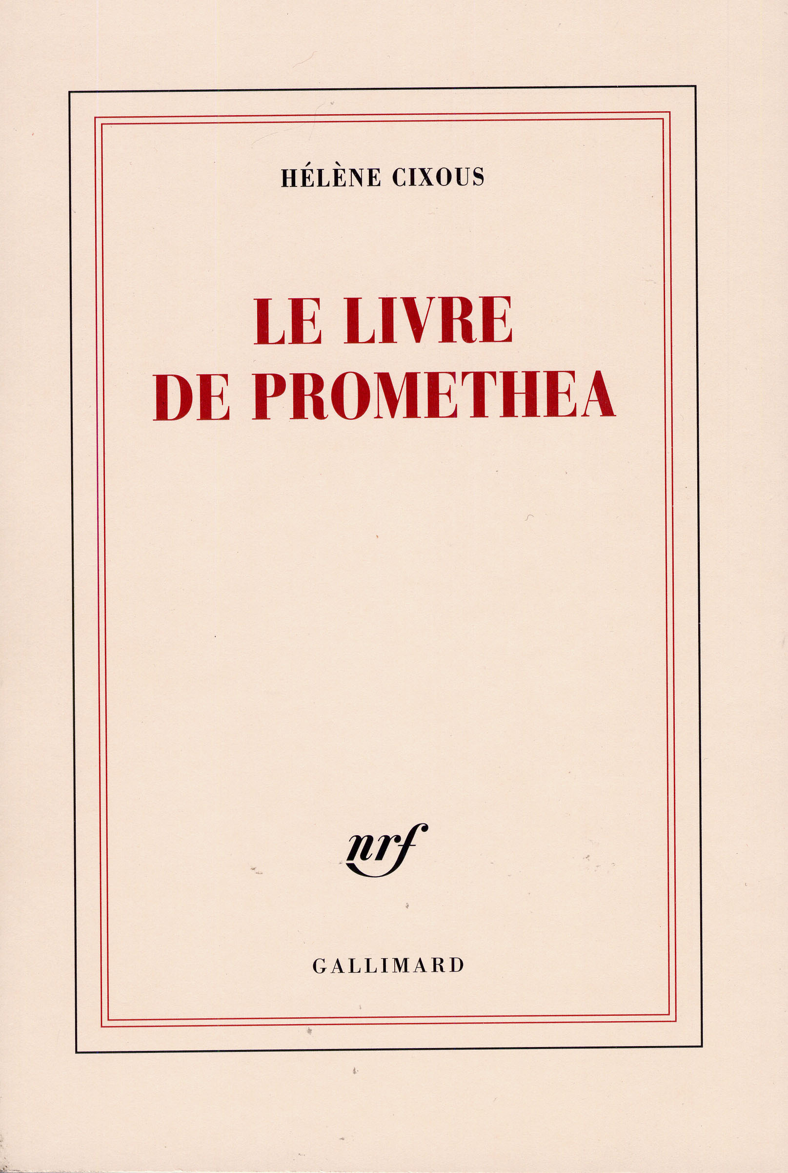 Le livre de Promethea