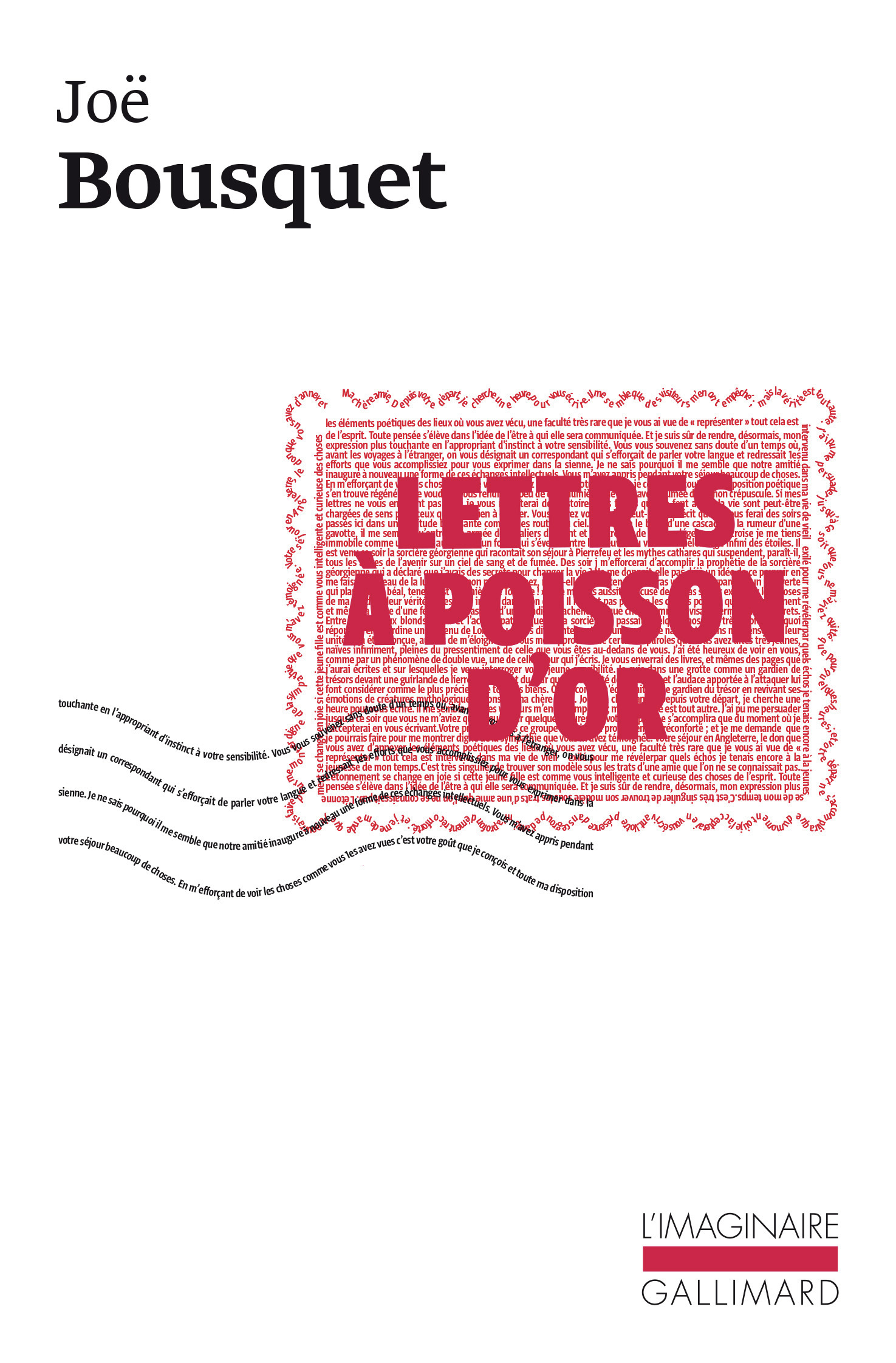 LETTRES A POISSON D-OR