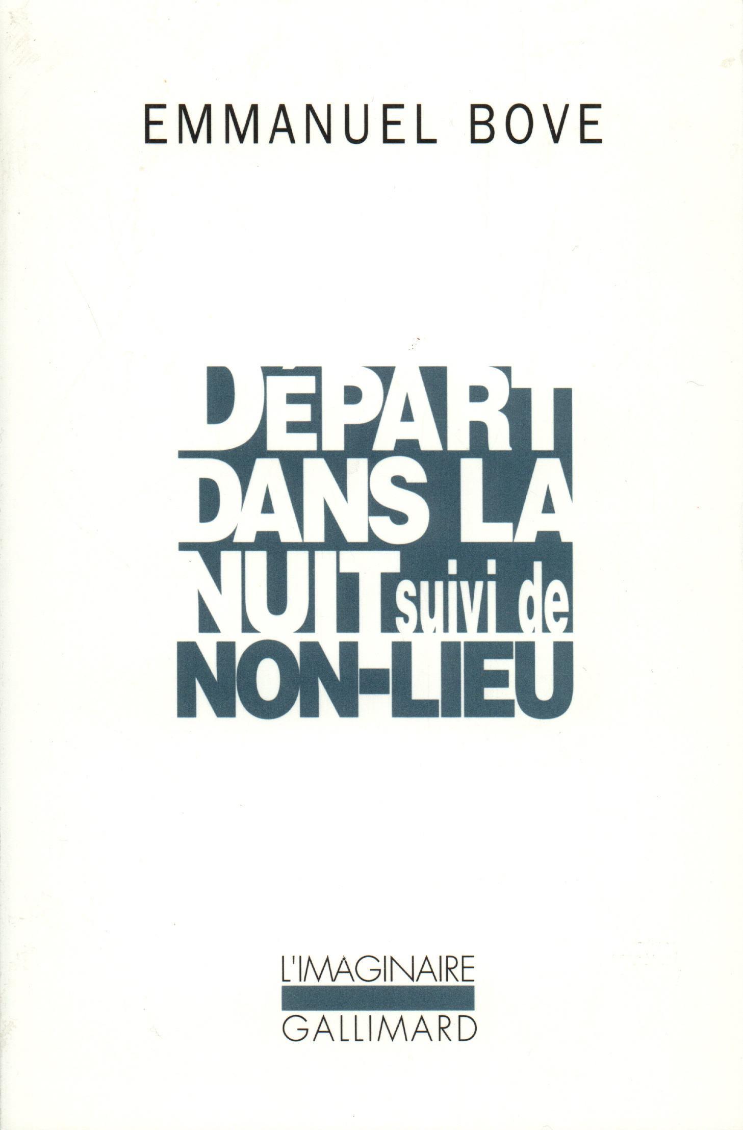 Départ dans la nuit / Non-lieu