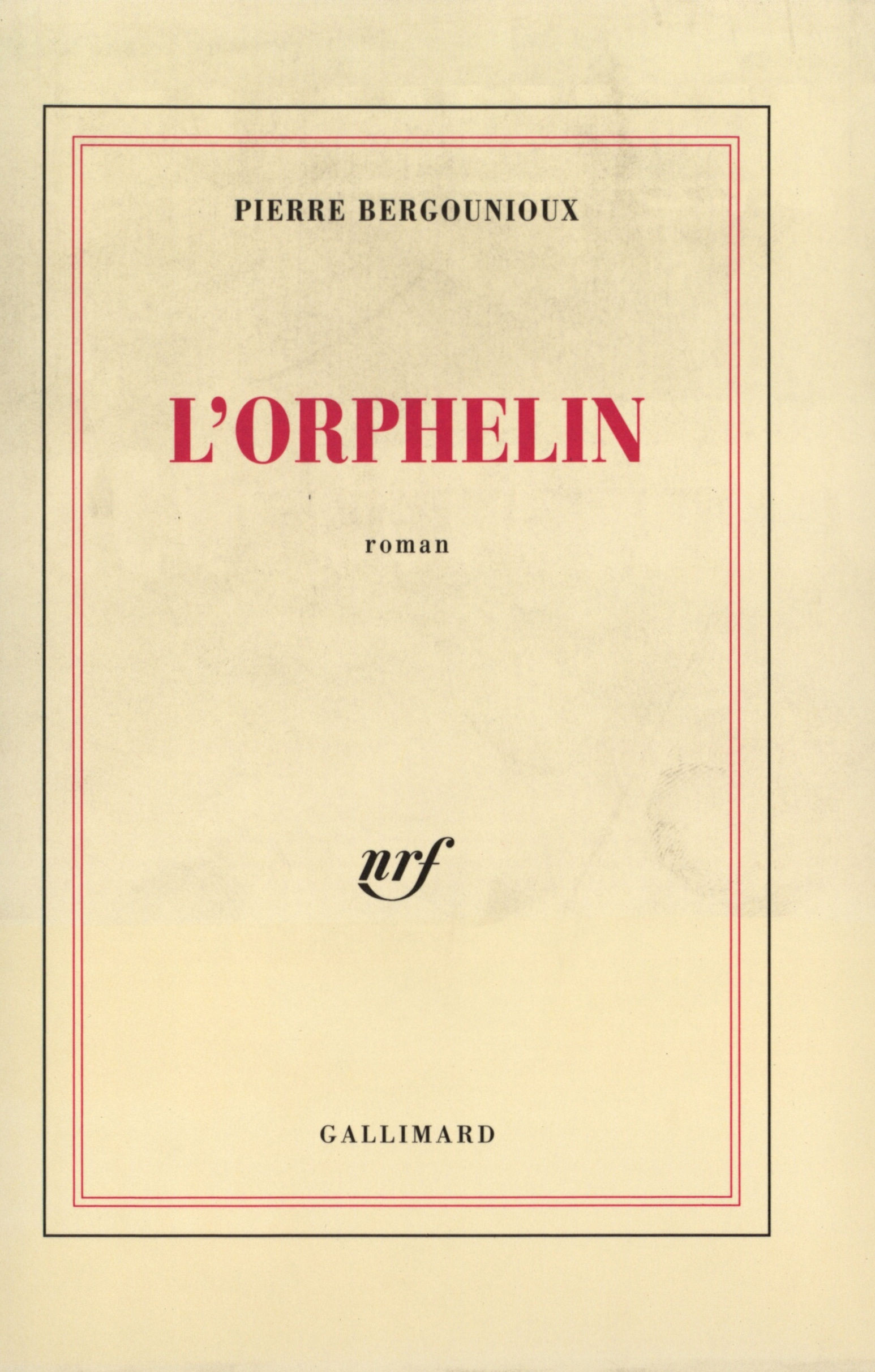 L'orphelin
