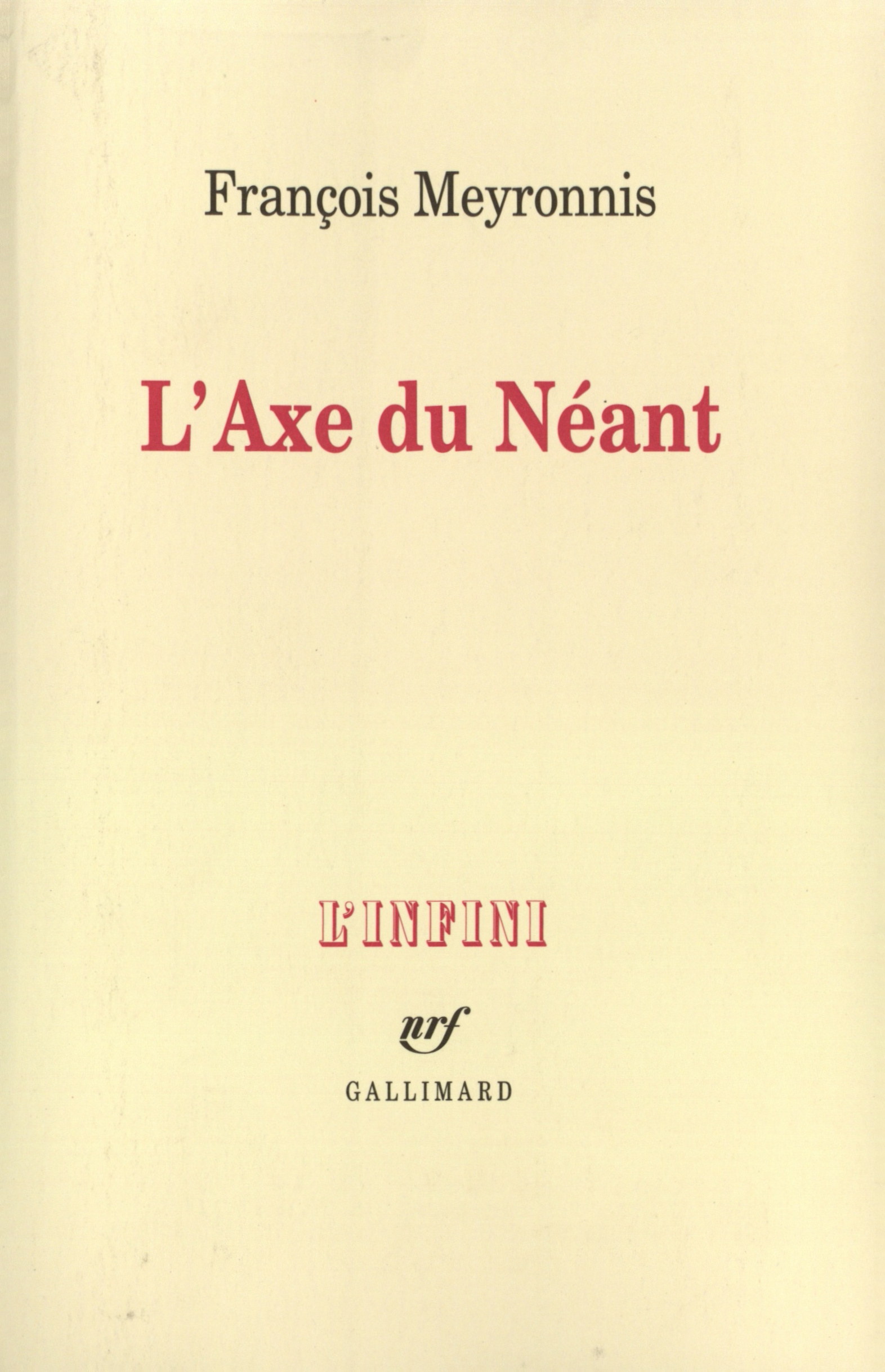 L'Axe du Néant