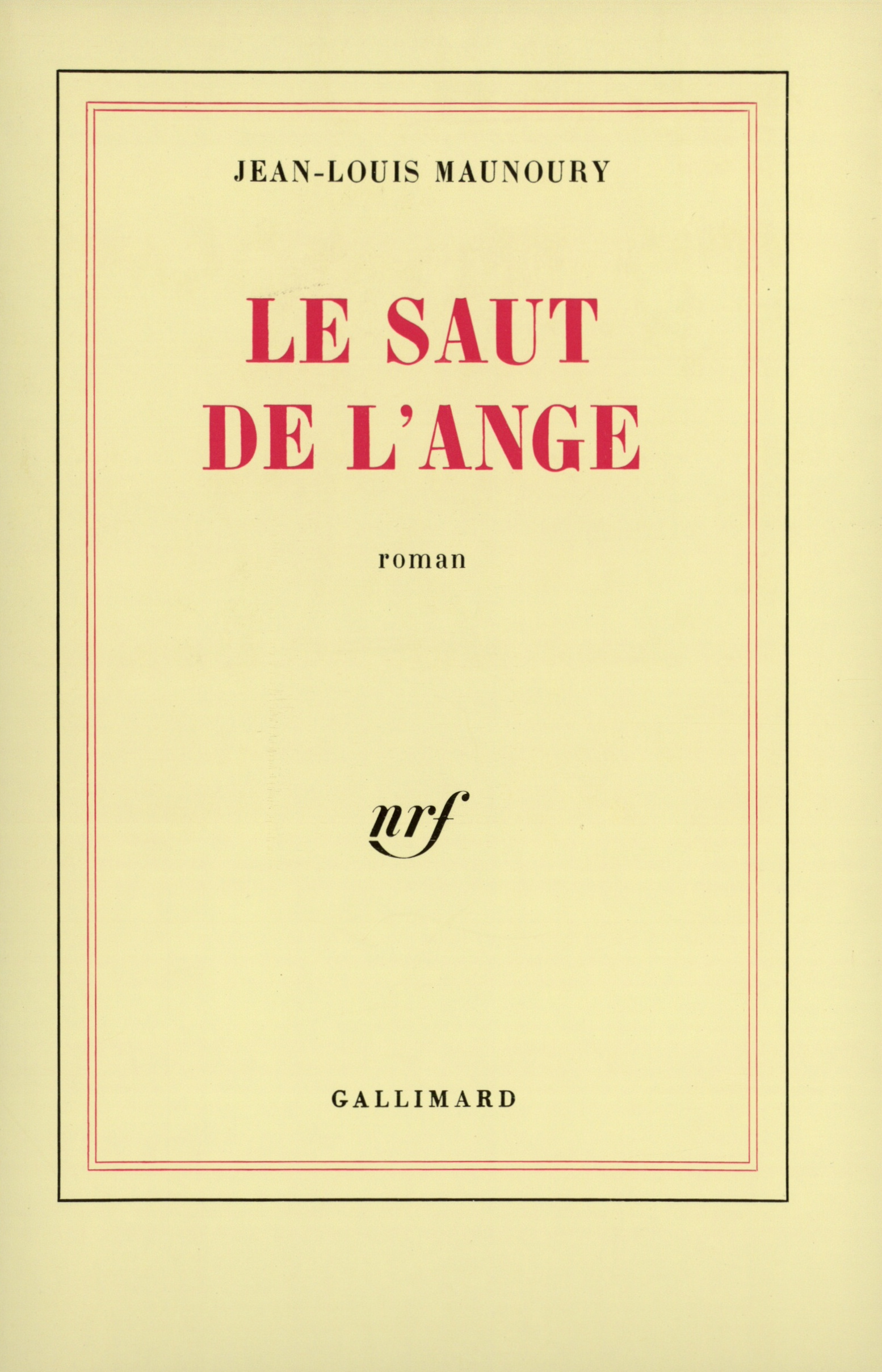 Le saut de l'ange
