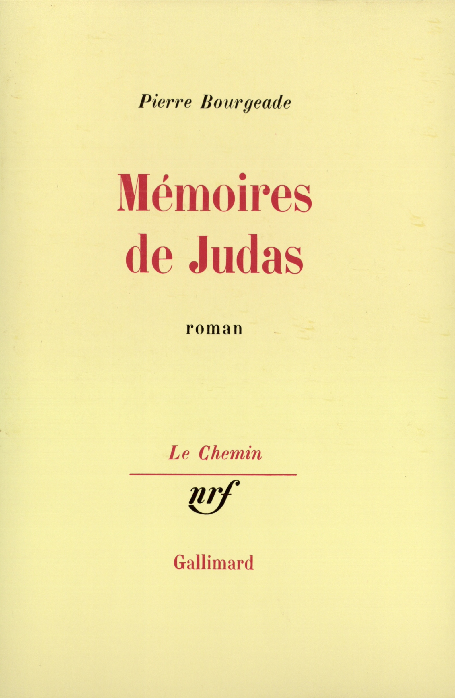 Mémoires de Judas