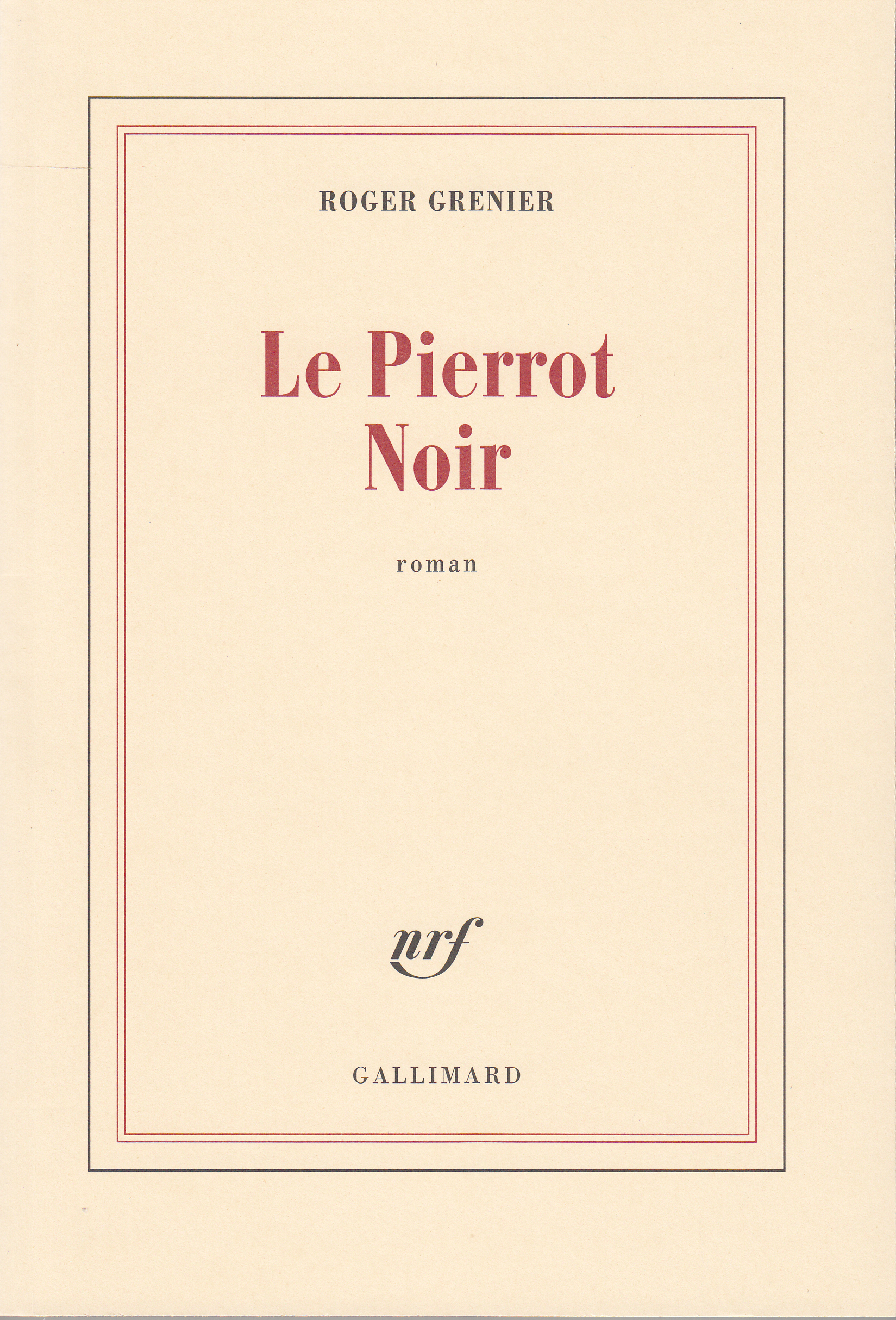 Le Pierrot Noir