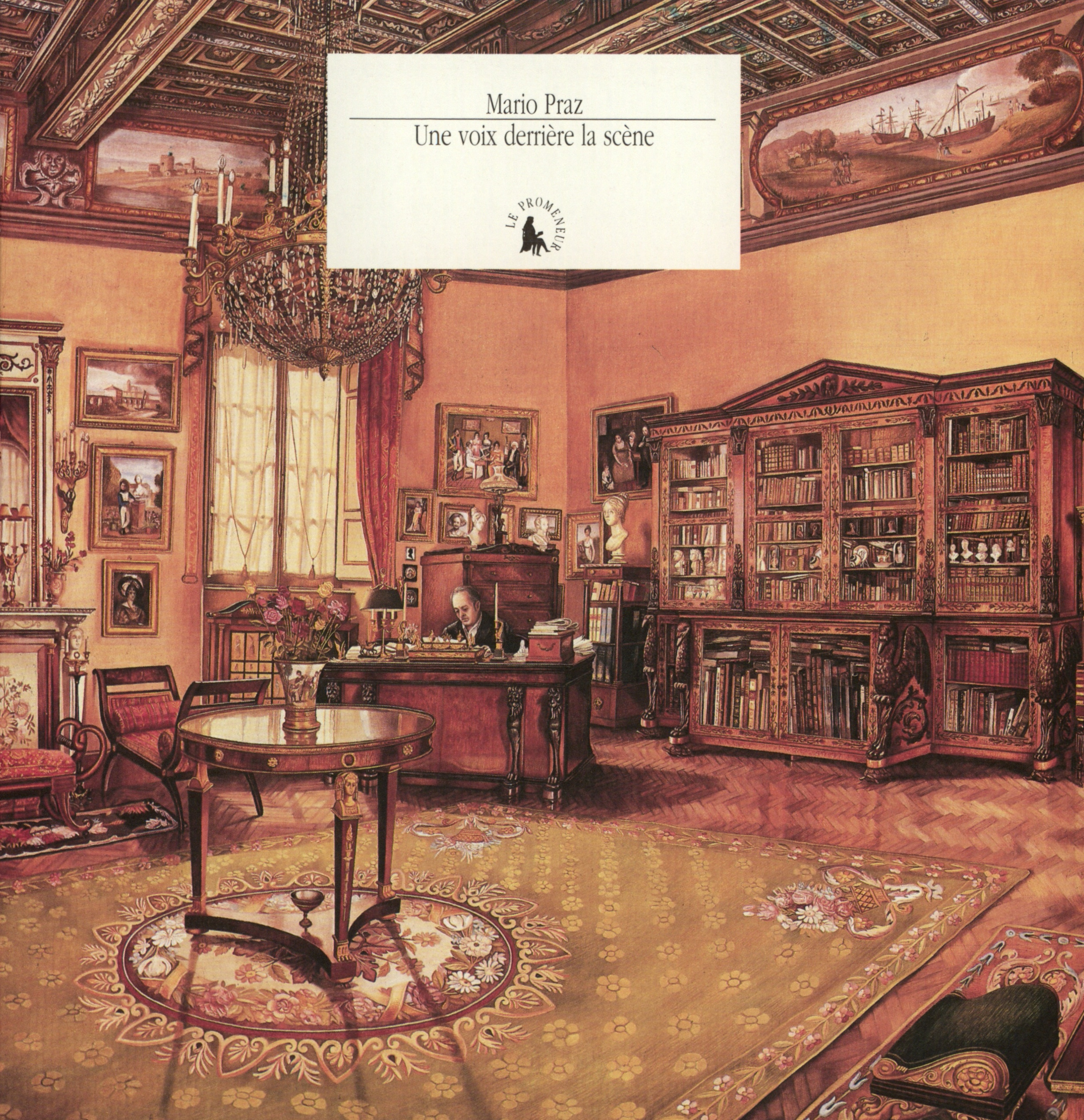 Une voix derrière la scène