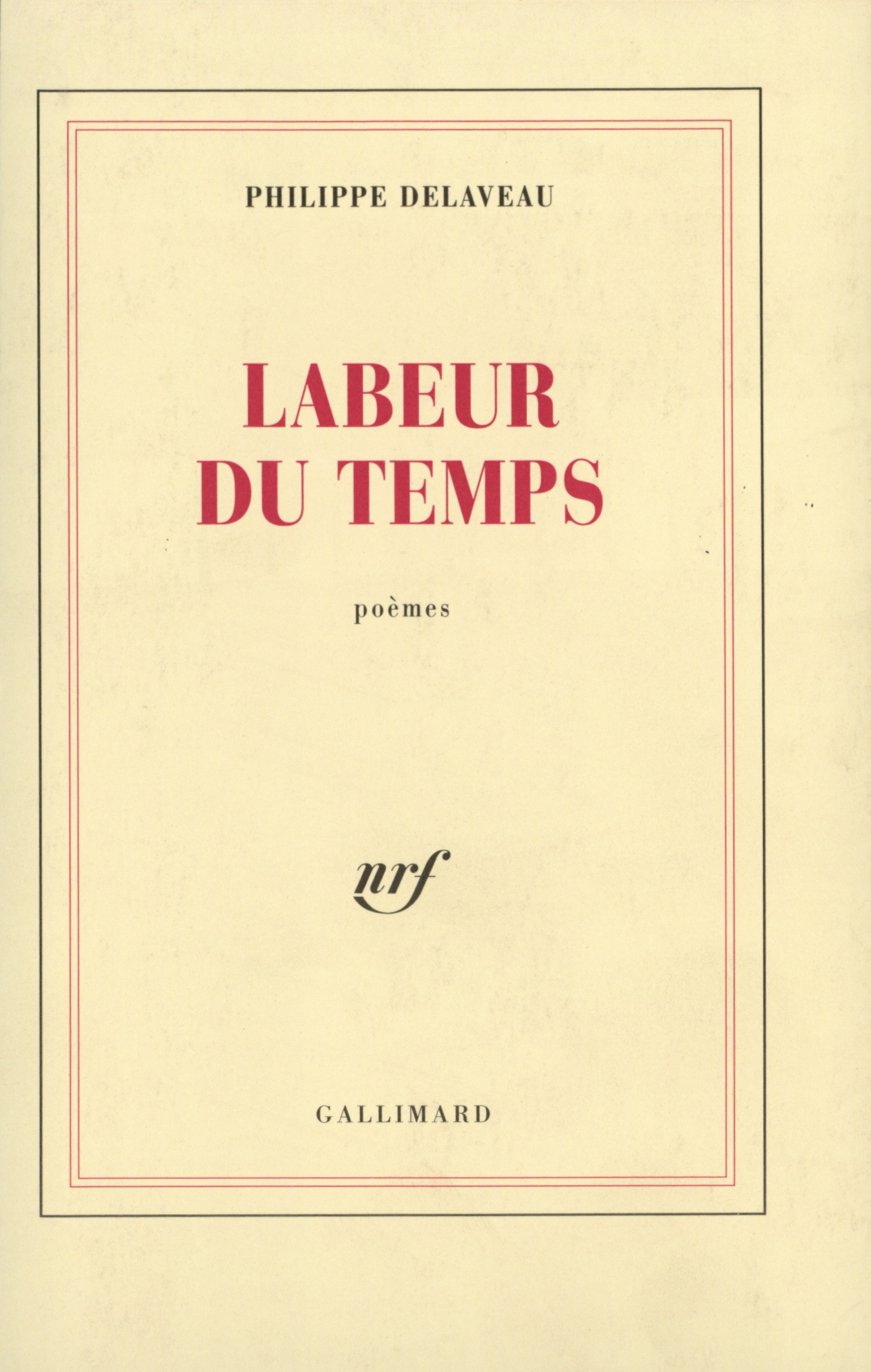 Labeur du temps