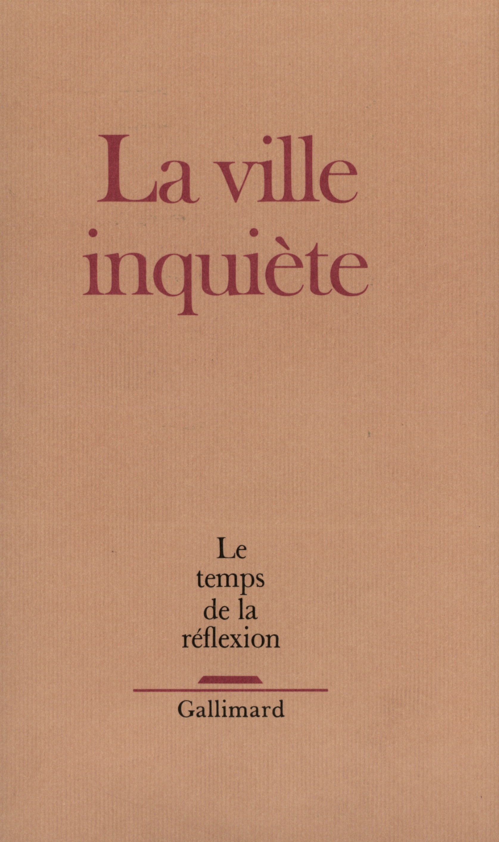 Le Temps de la réflexion