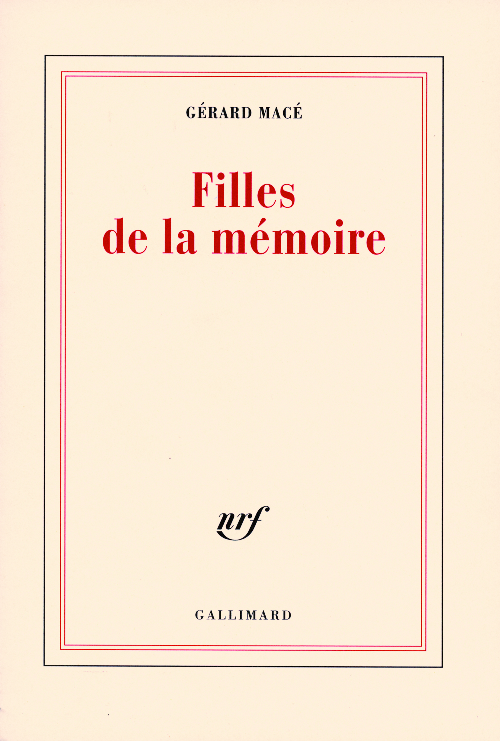 Filles de la mémoire
