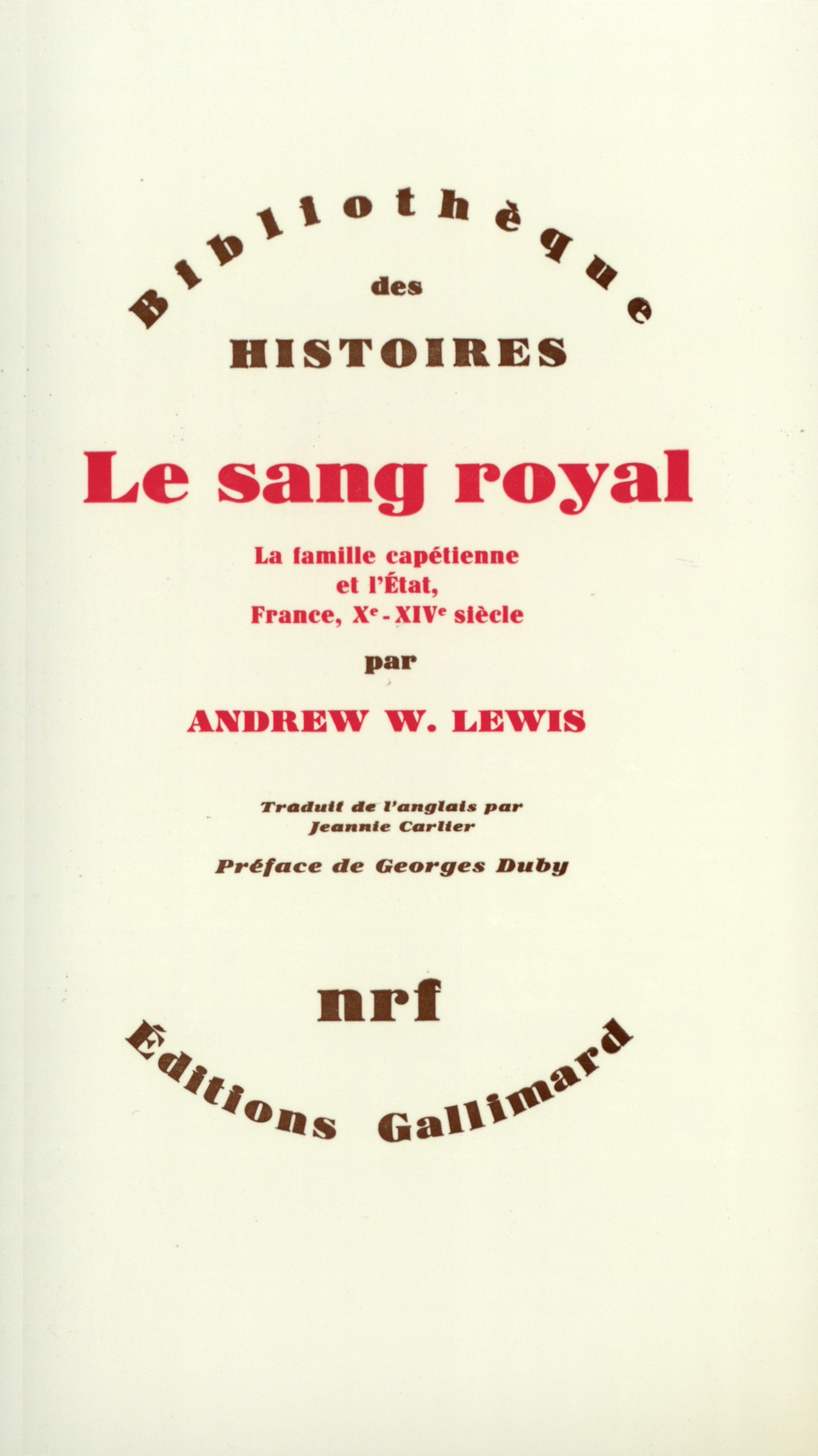 Le sang royal