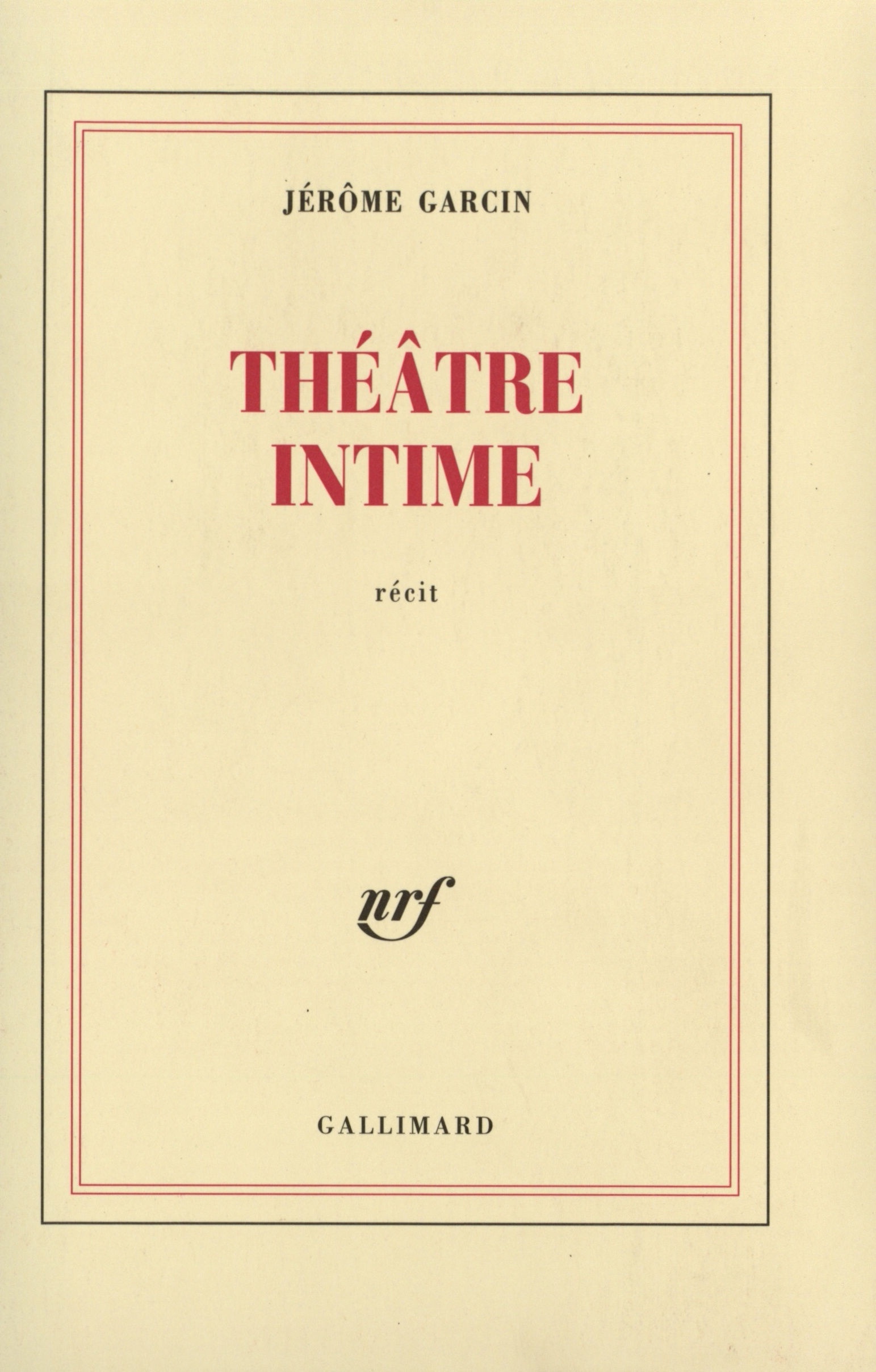 Théâtre intime