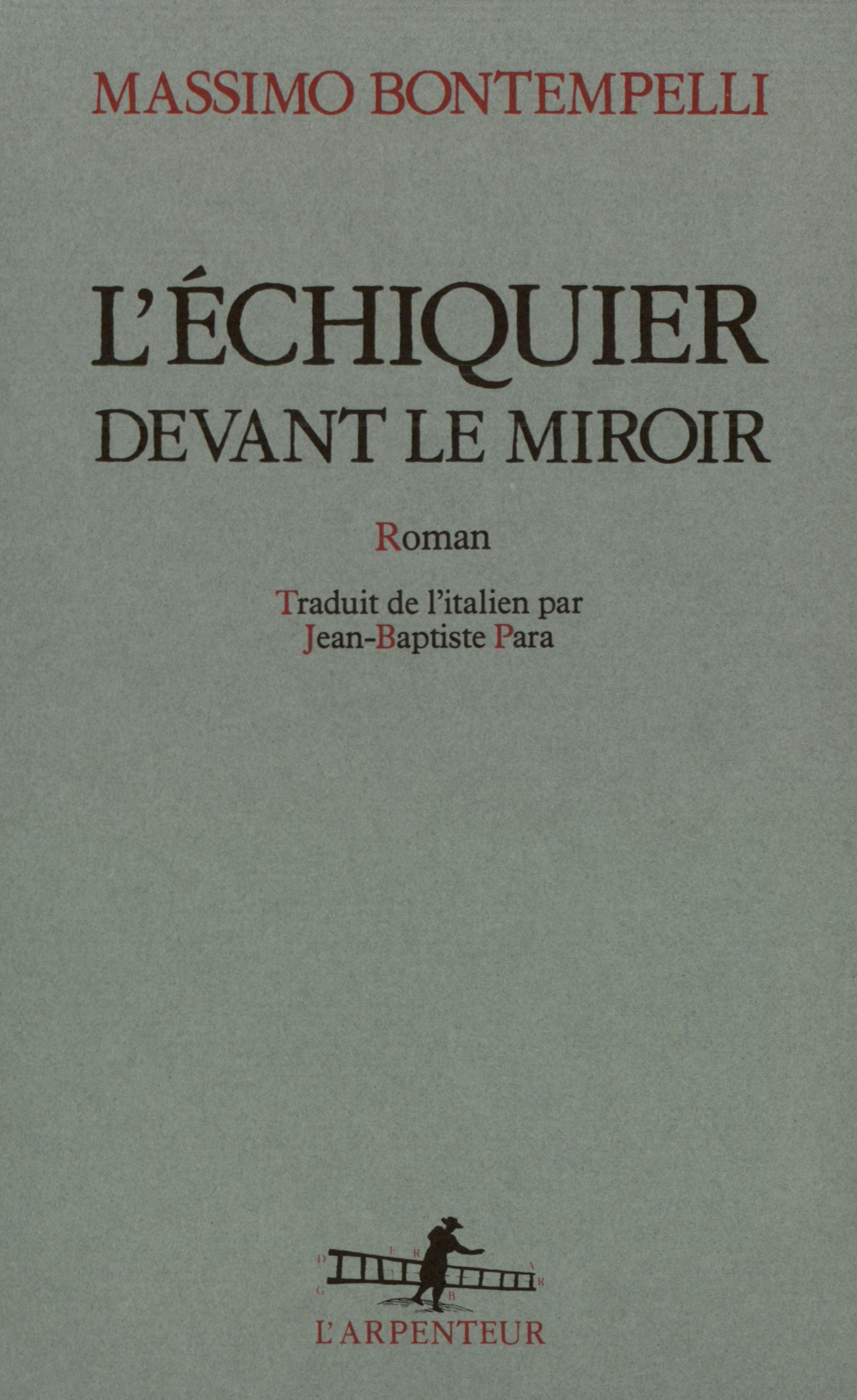 L'échiquier devant le miroir