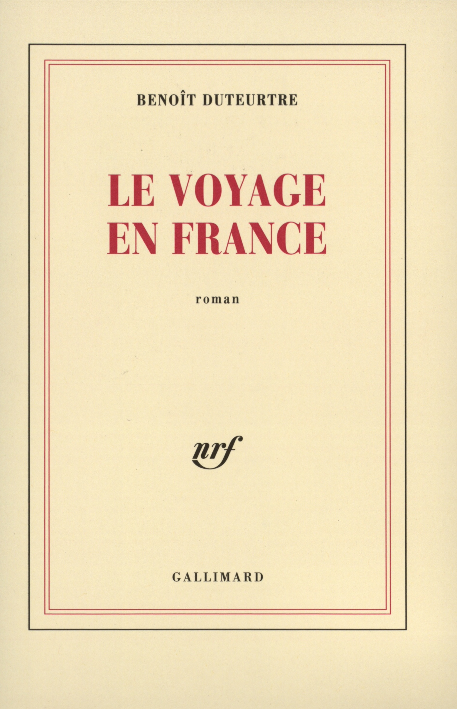 Le Voyage en France