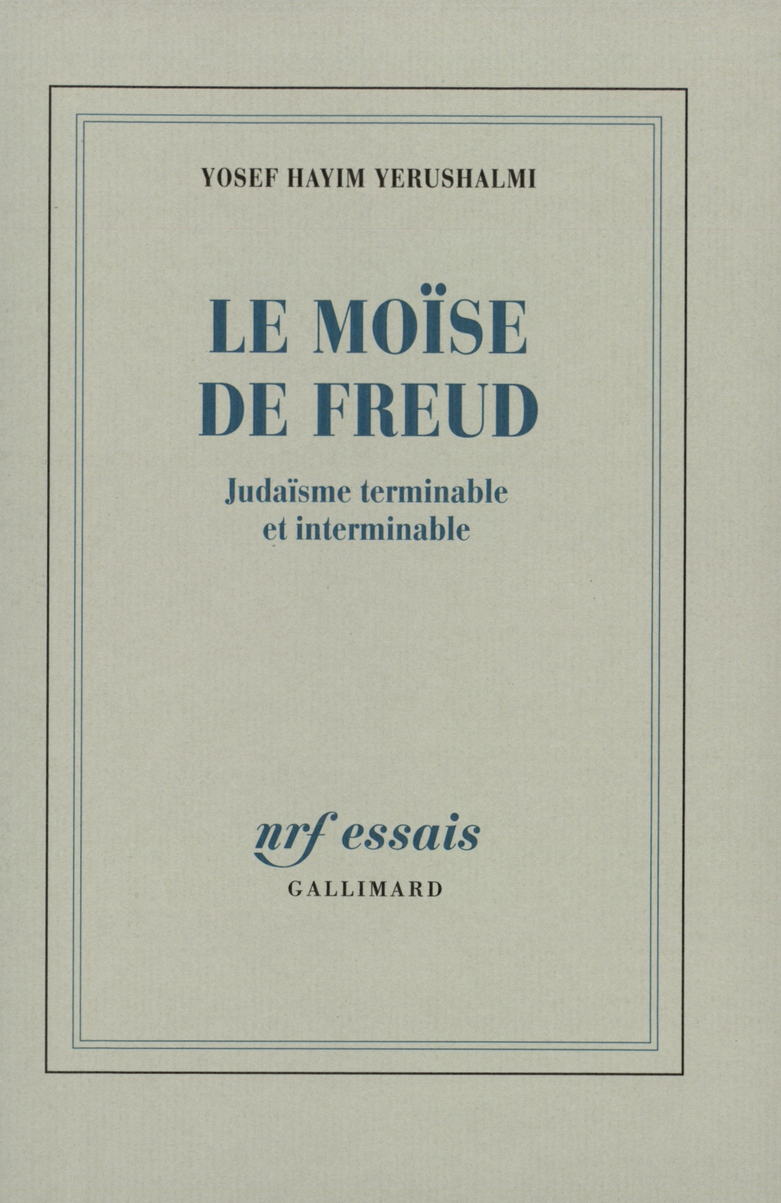 Le Moïse de Freud