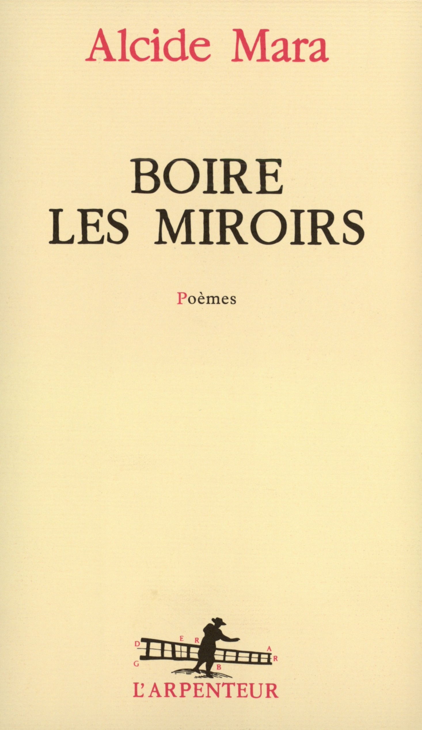 Boire les miroirs