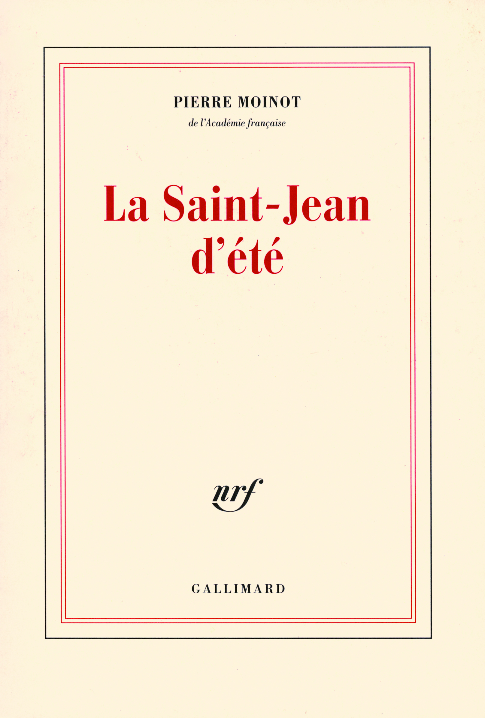 La Saint-Jean d'été
