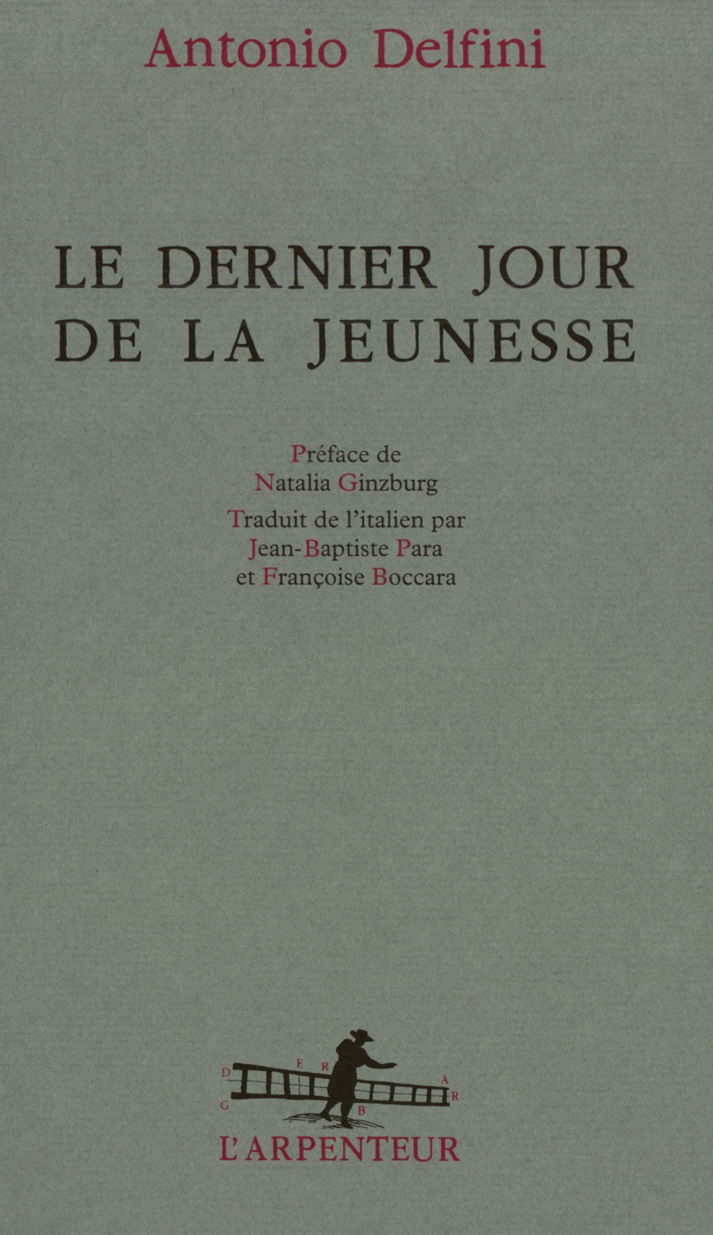 Le dernier jour de la jeunesse