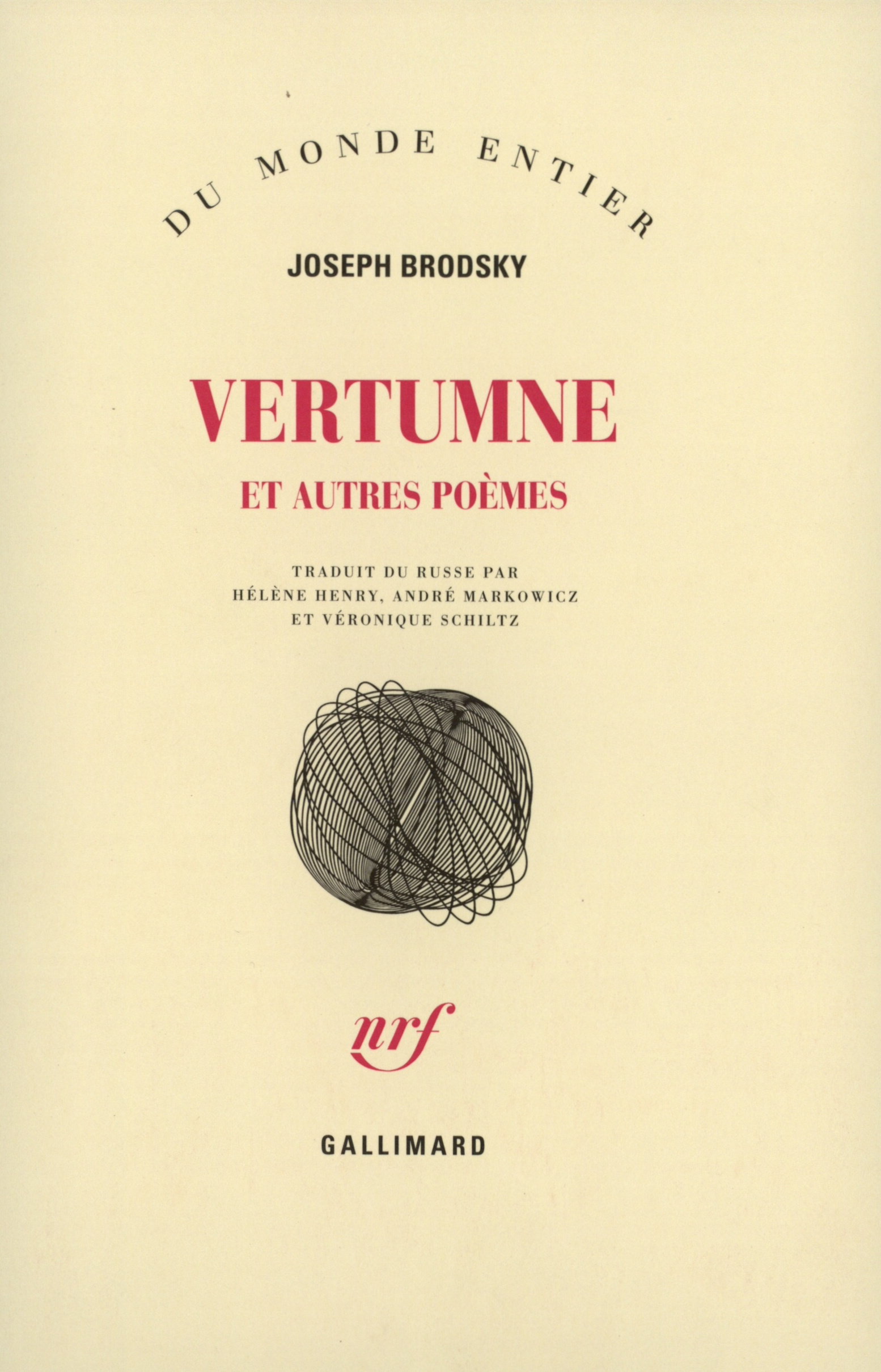 VERTUMNE ET AUTRES POEMES