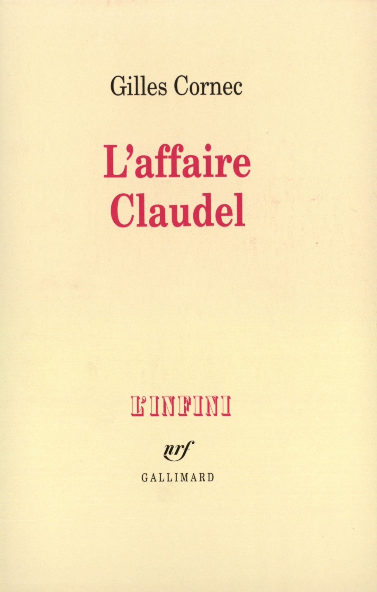 L'affaire Claudel