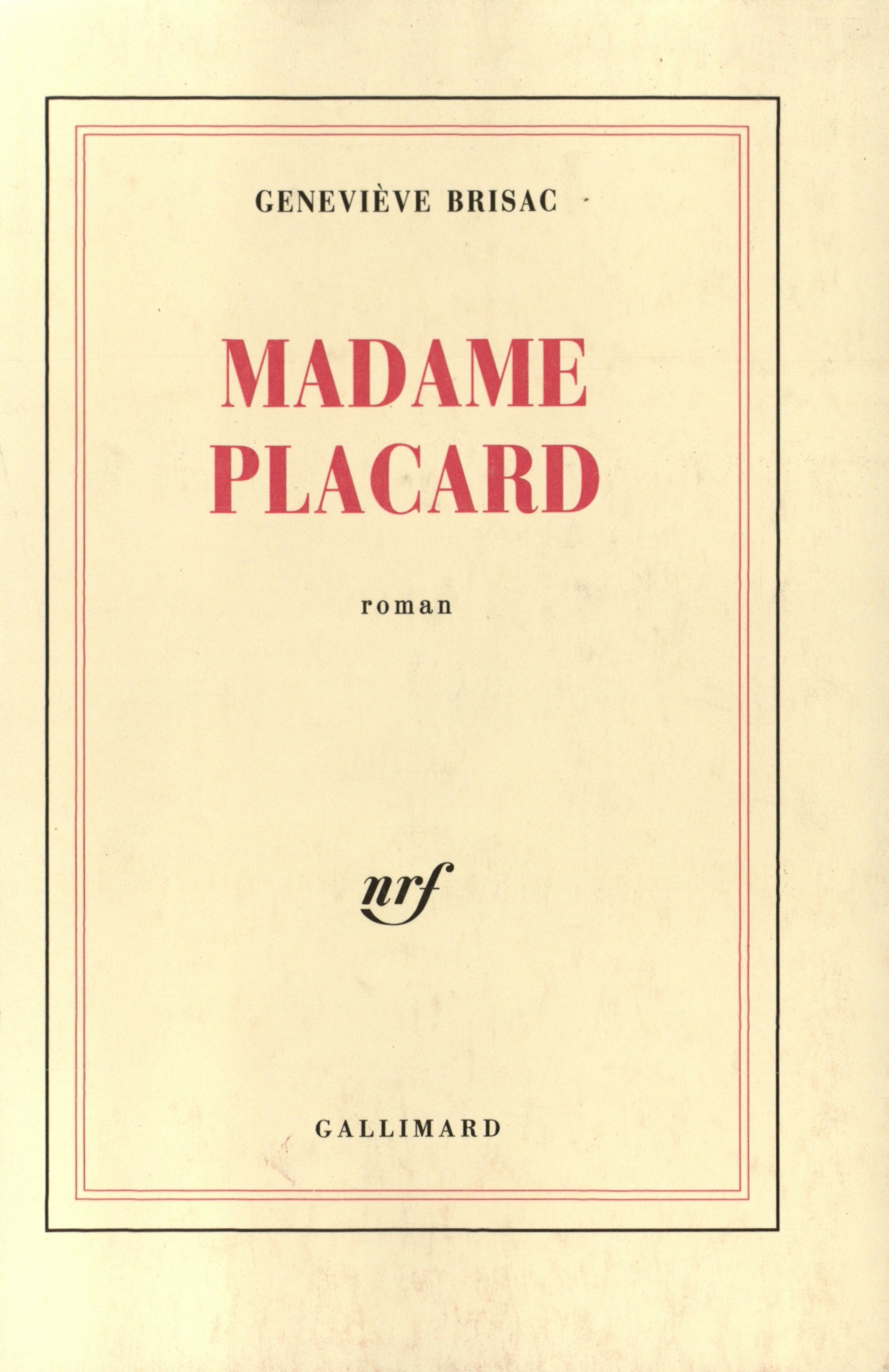 Madame placard