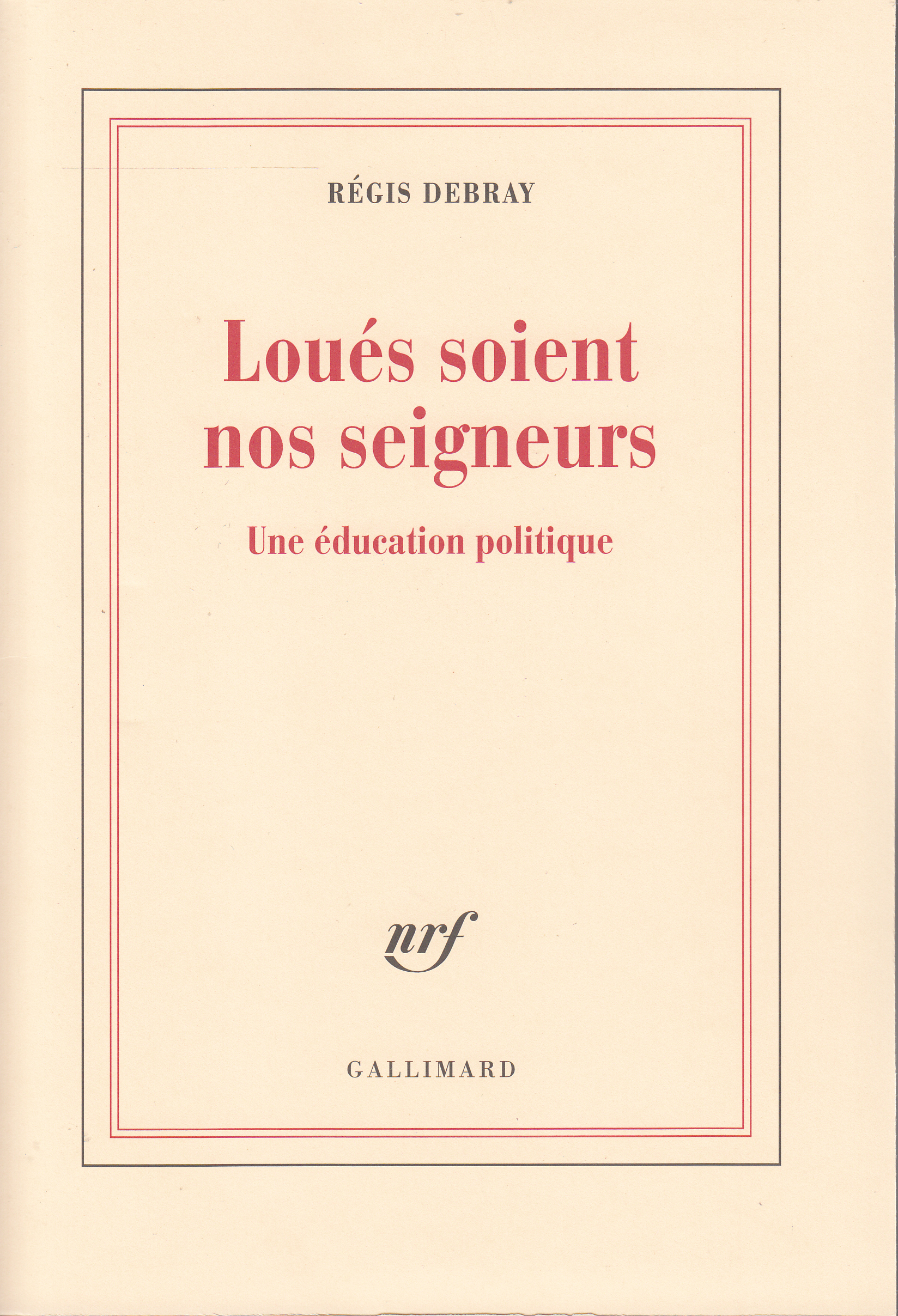Loués soient nos seigneurs