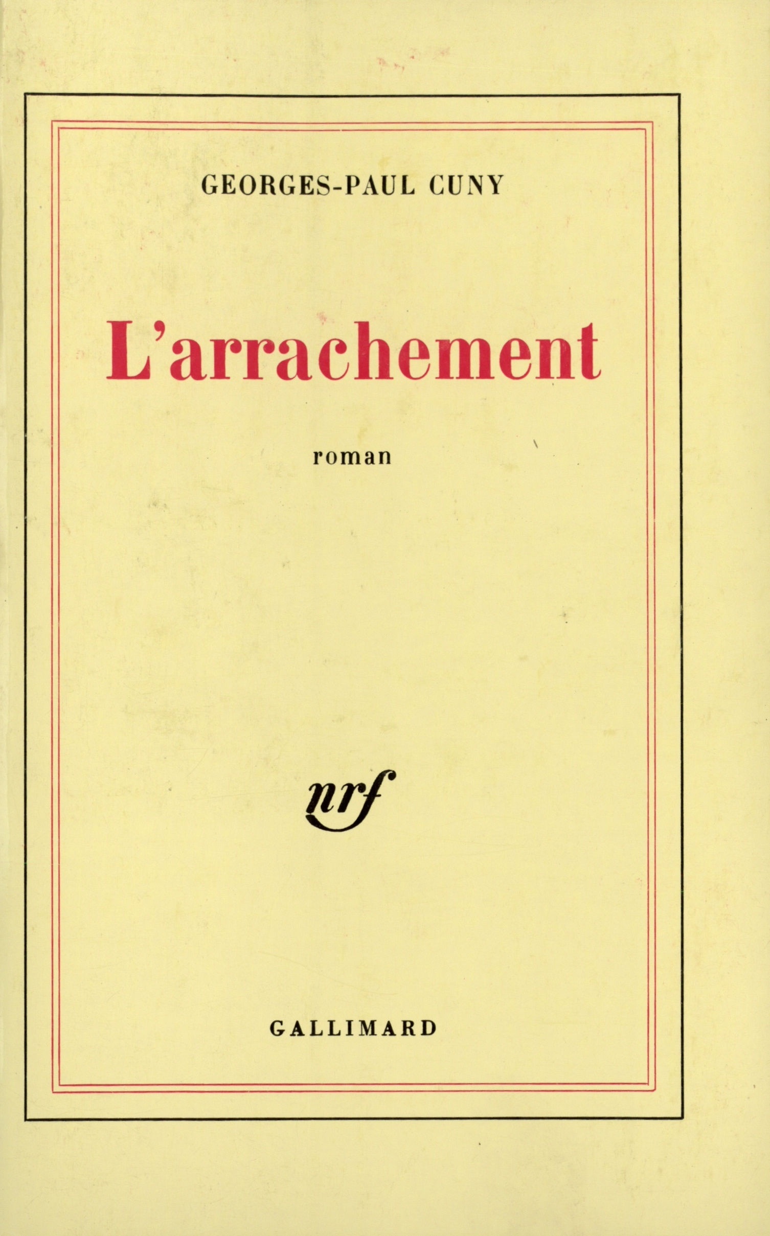L'arrachement