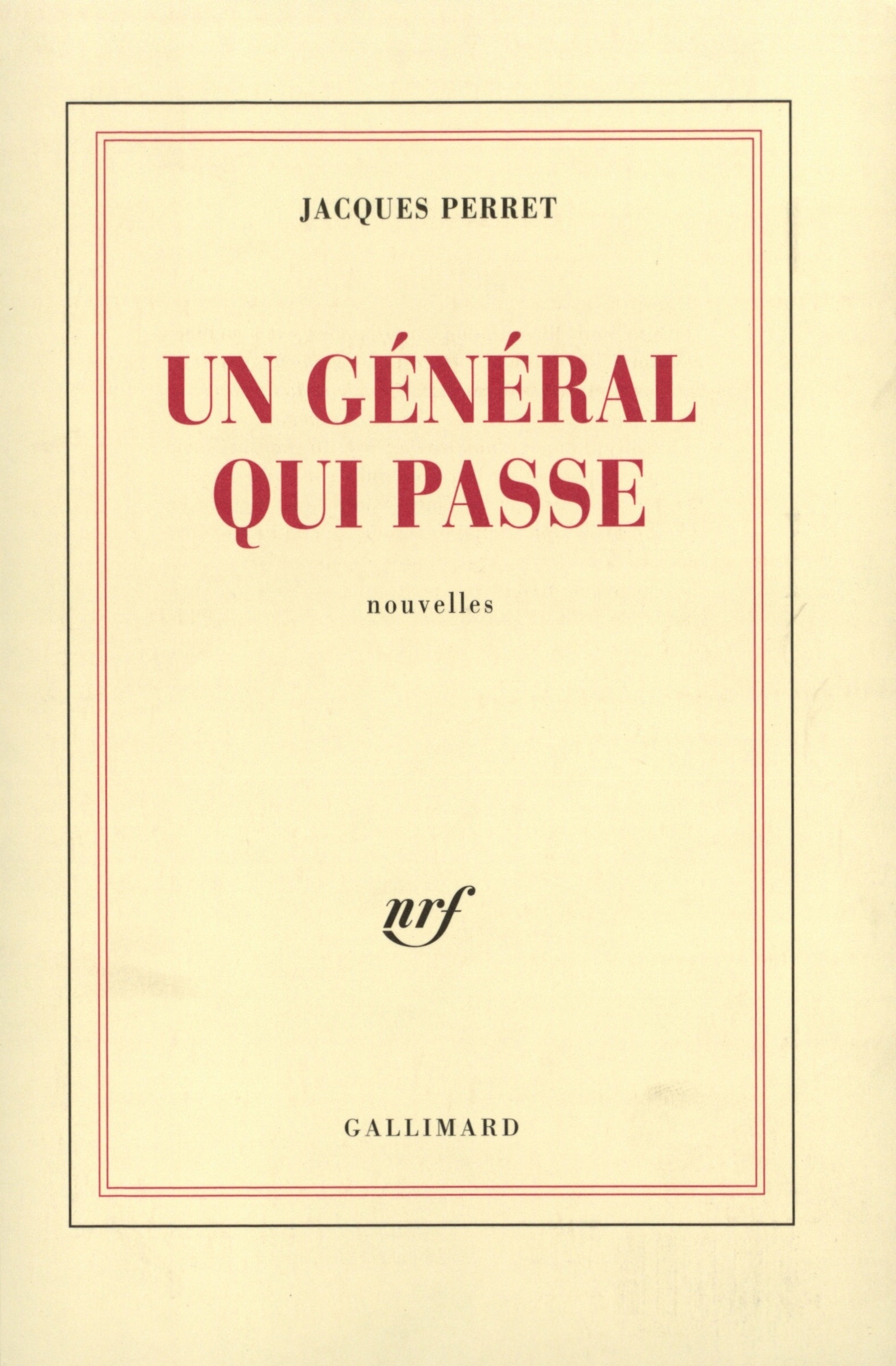 Un général qui passe