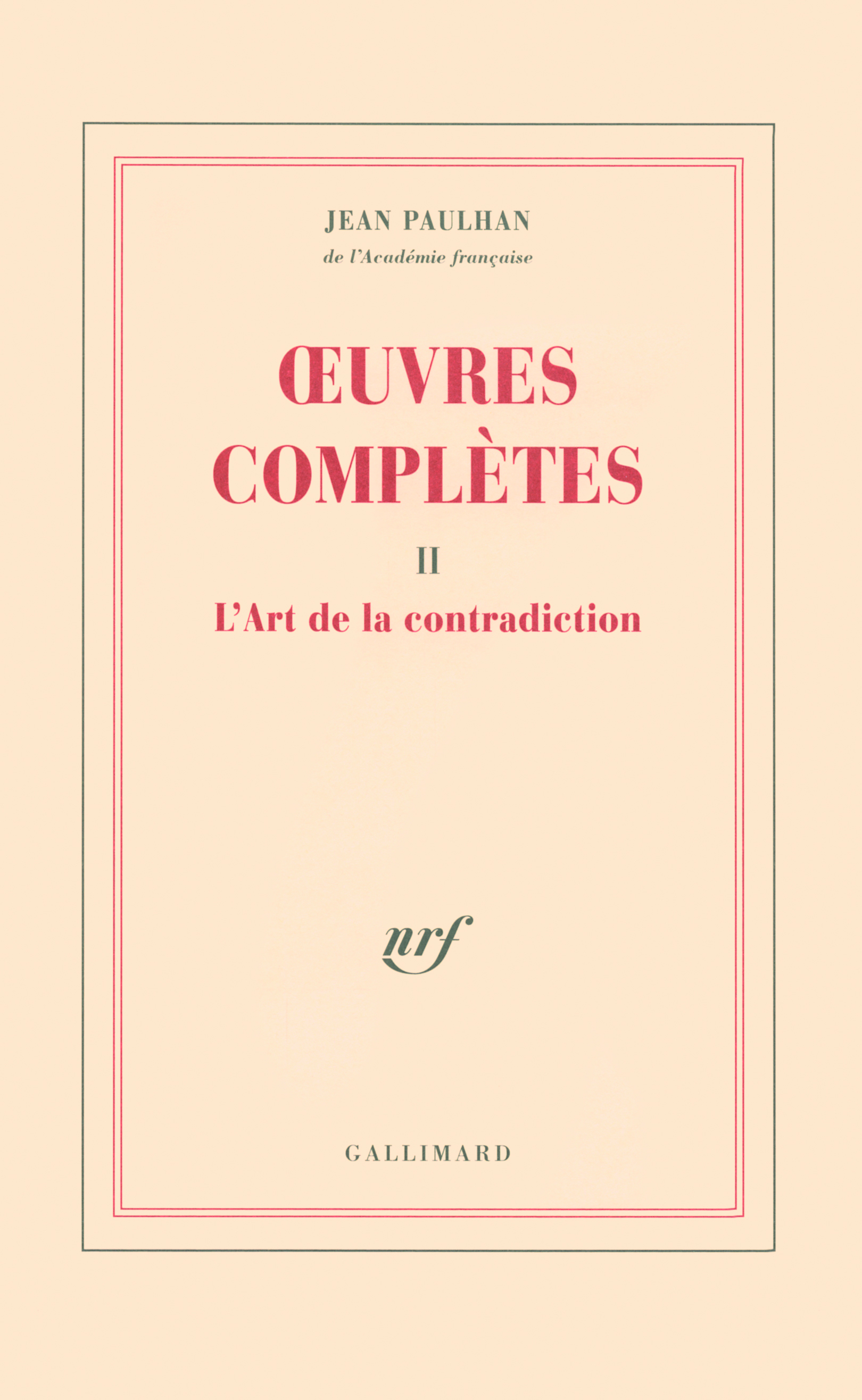 Œuvres complètes