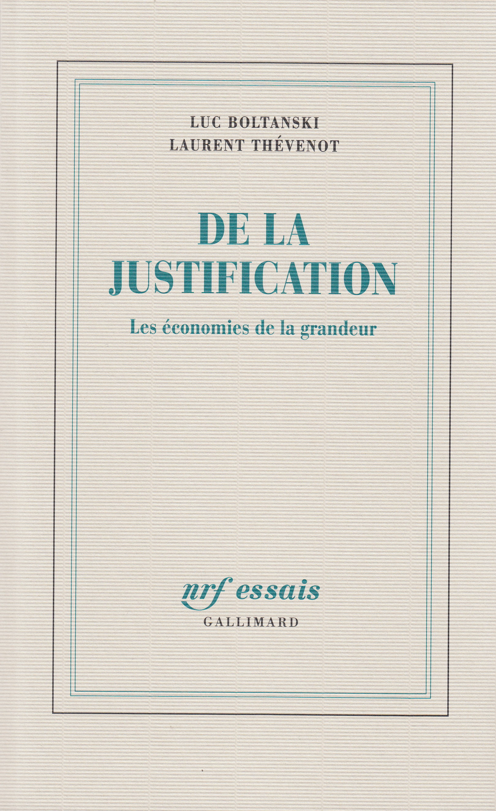 De la justification