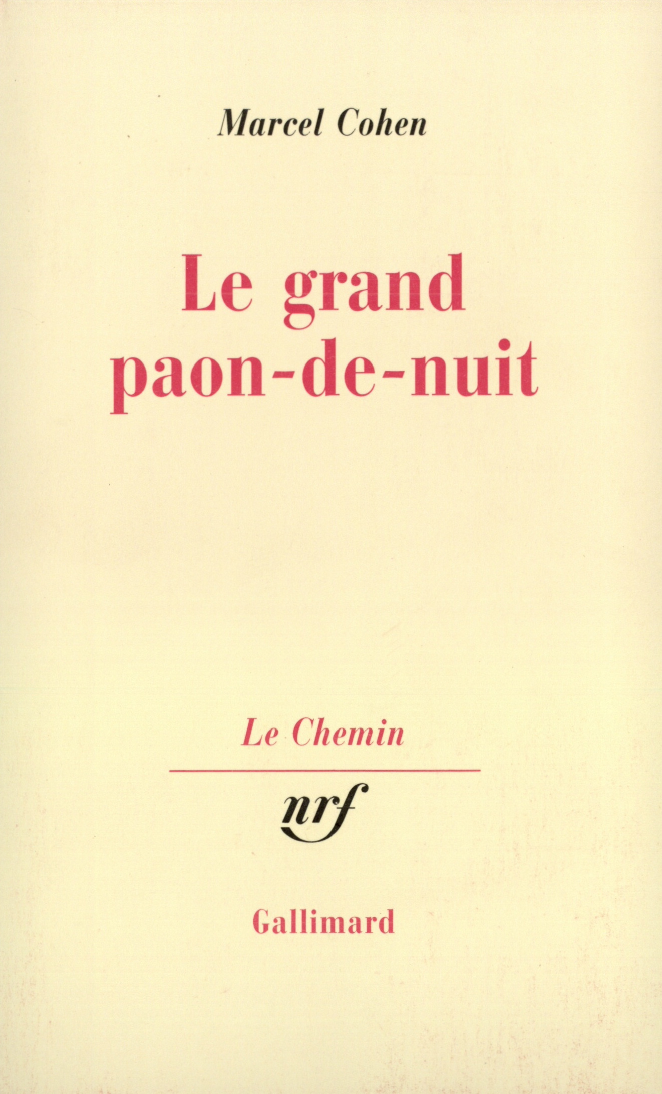 LE GRAND PAON-DE-NUIT