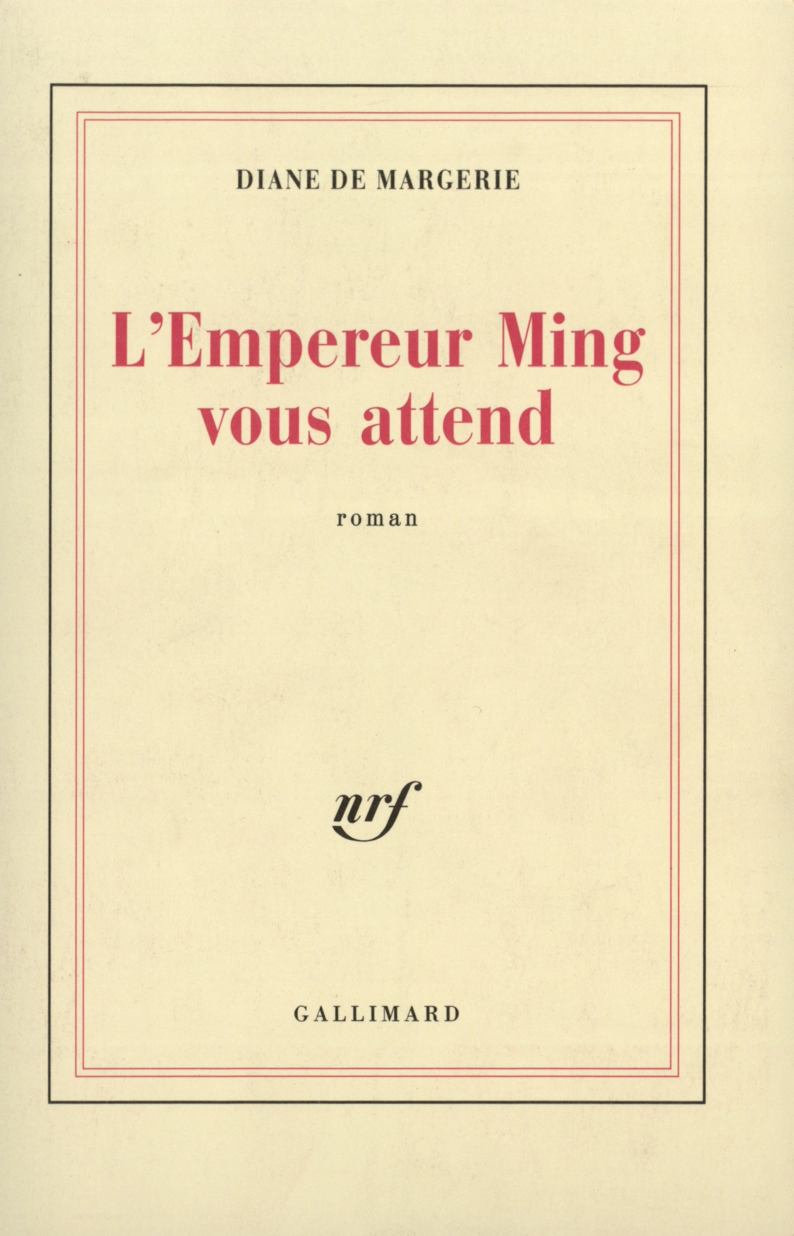 L'Empereur Ming vous attend